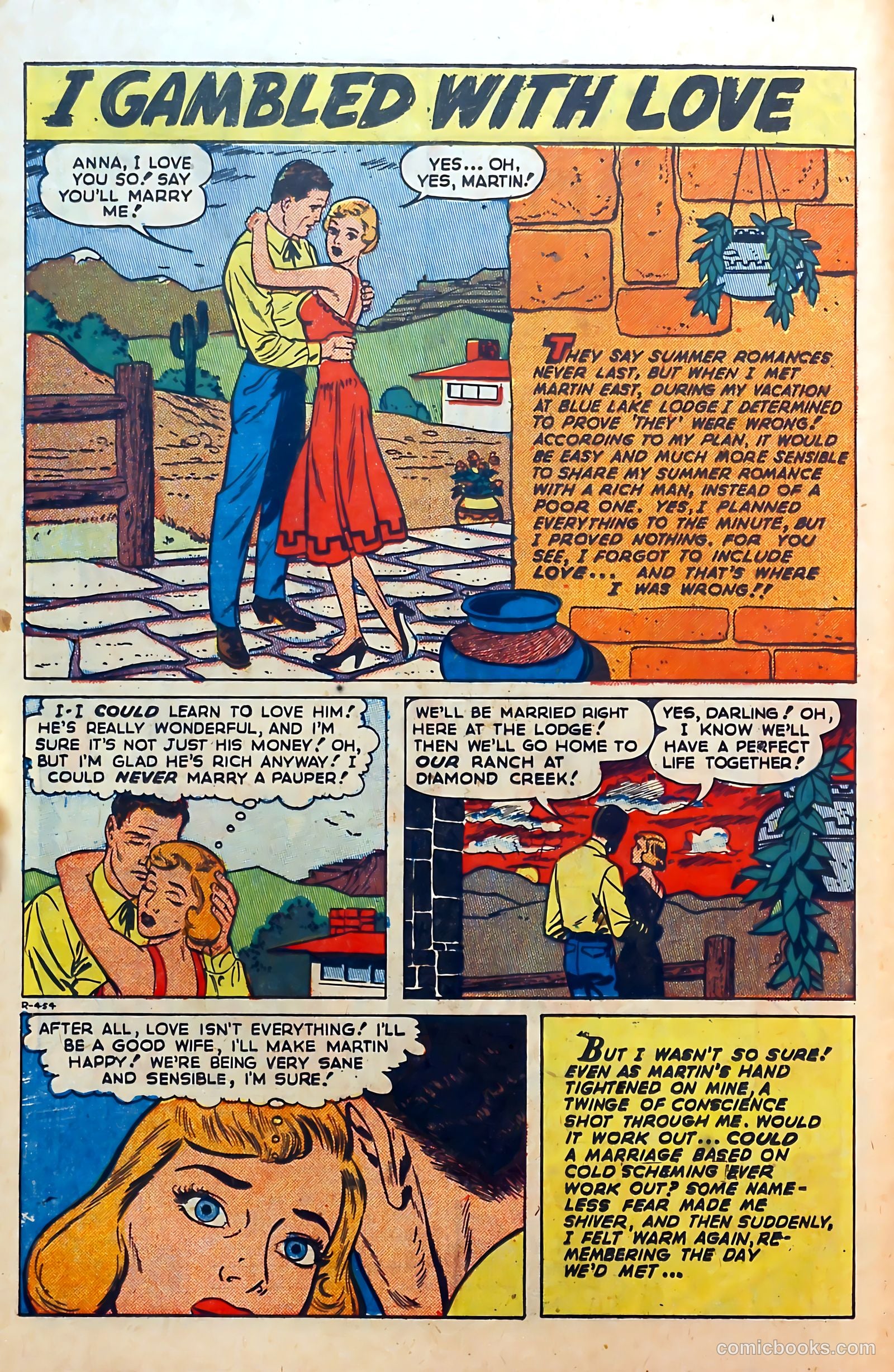 Thrilling Romances #17 (1952) — page 14 of 37