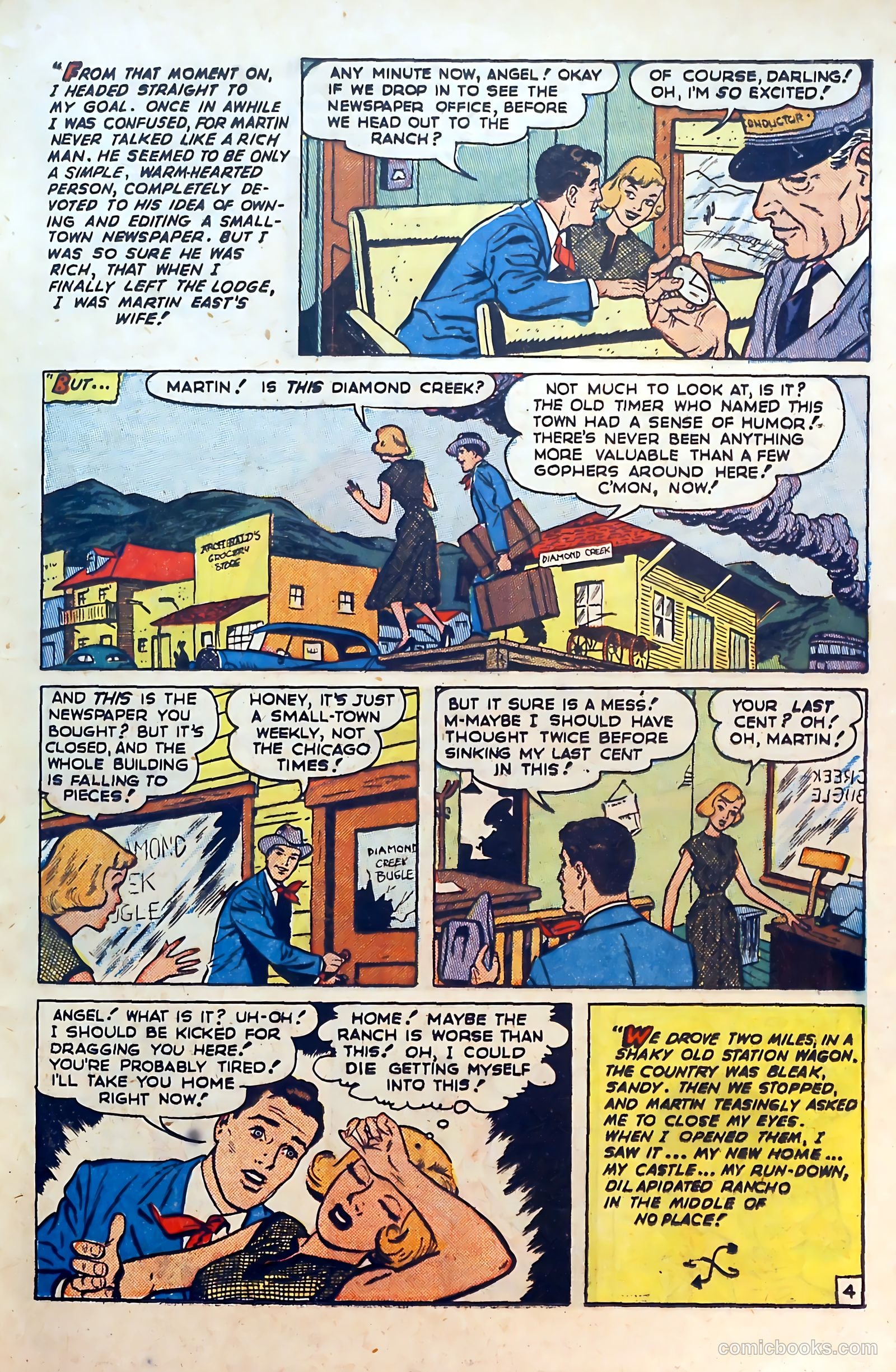 Thrilling Romances #17 (1952) — page 17 of 37