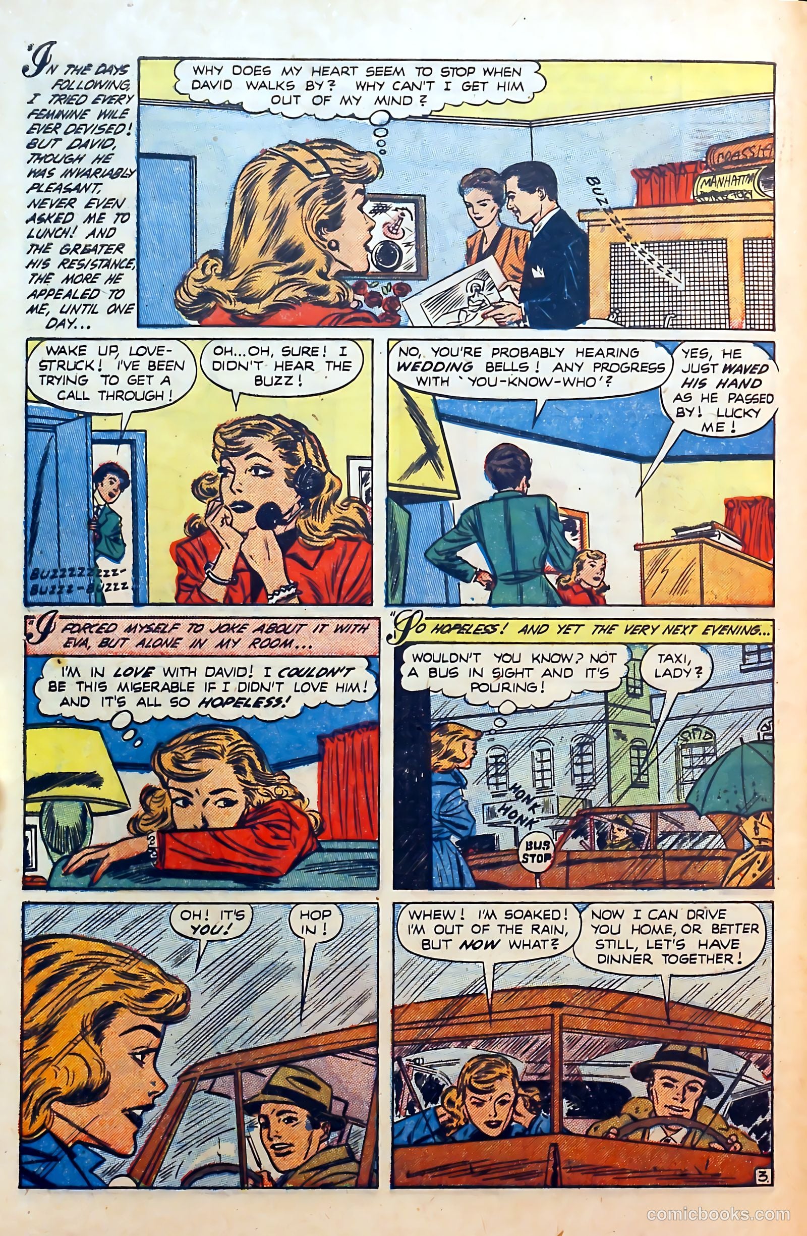 Thrilling Romances #17 (1952) — page 28 of 37