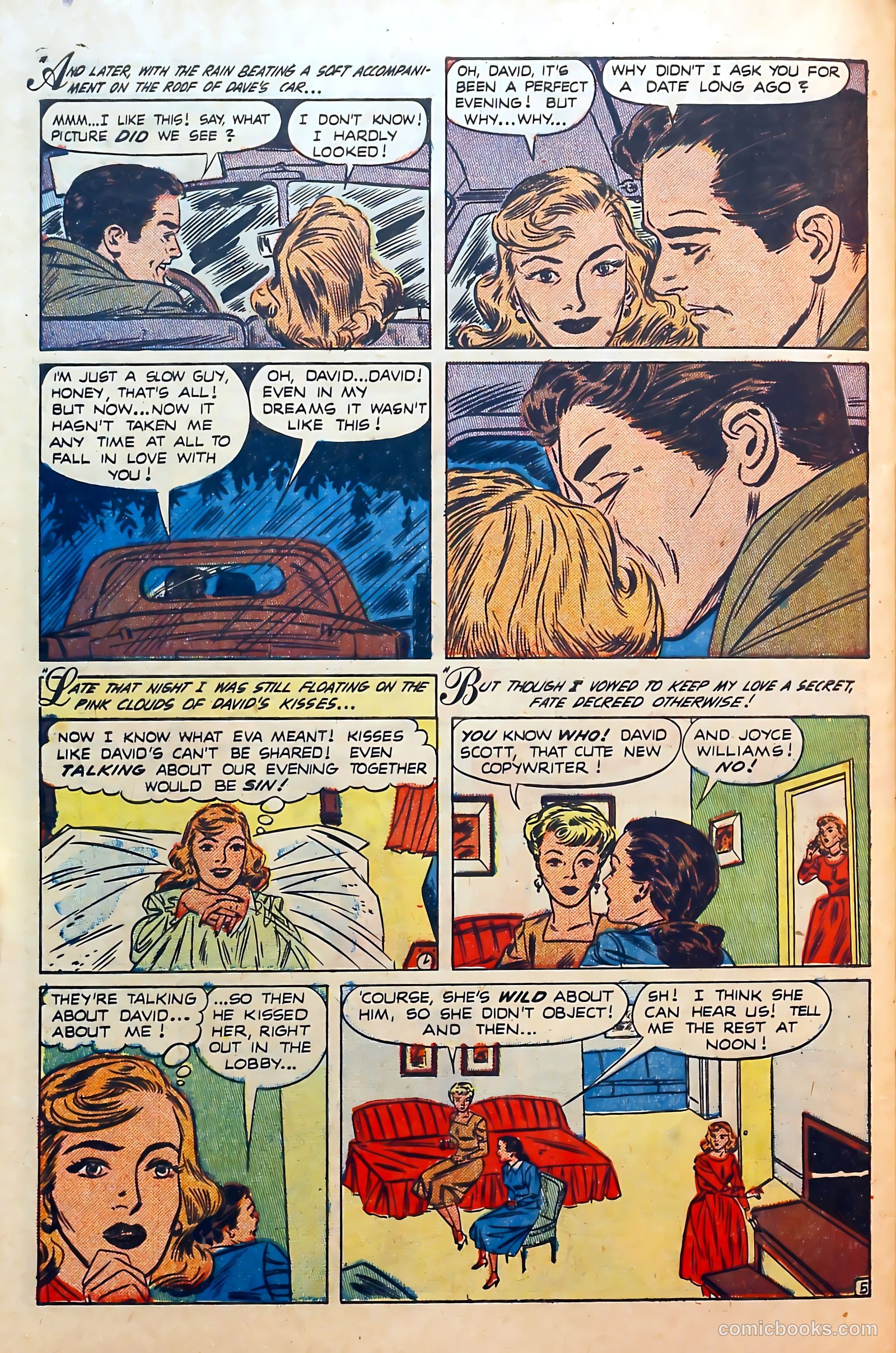 Thrilling Romances #17 (1952) — page 30 of 37