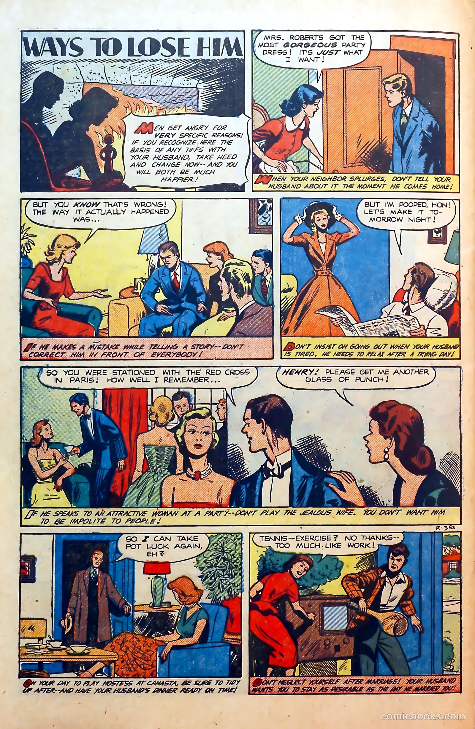 Thrilling Romances #17 (1952) — page 34 of 37