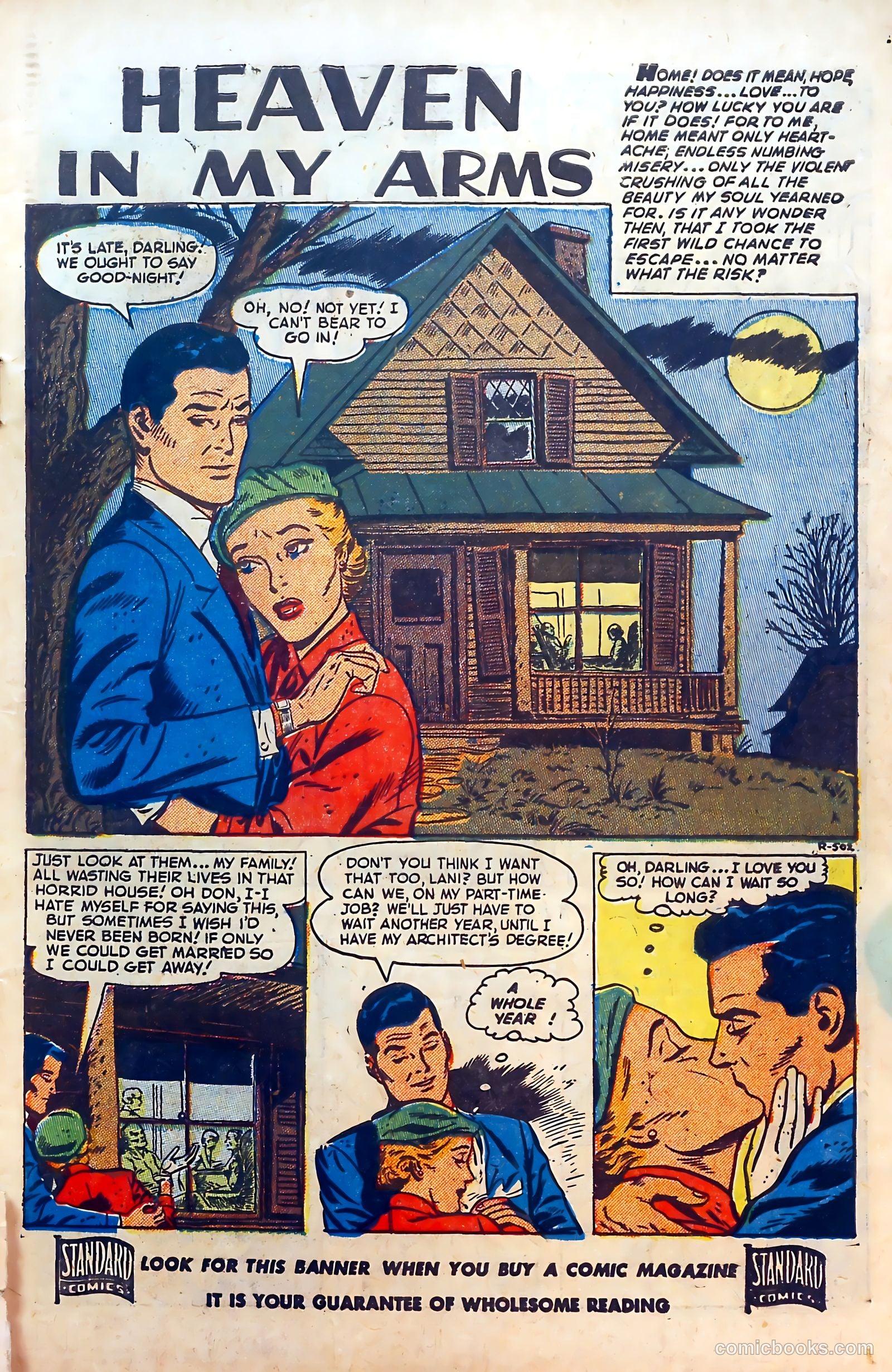 Thrilling Romances #18 (1952) — page 3 of 37