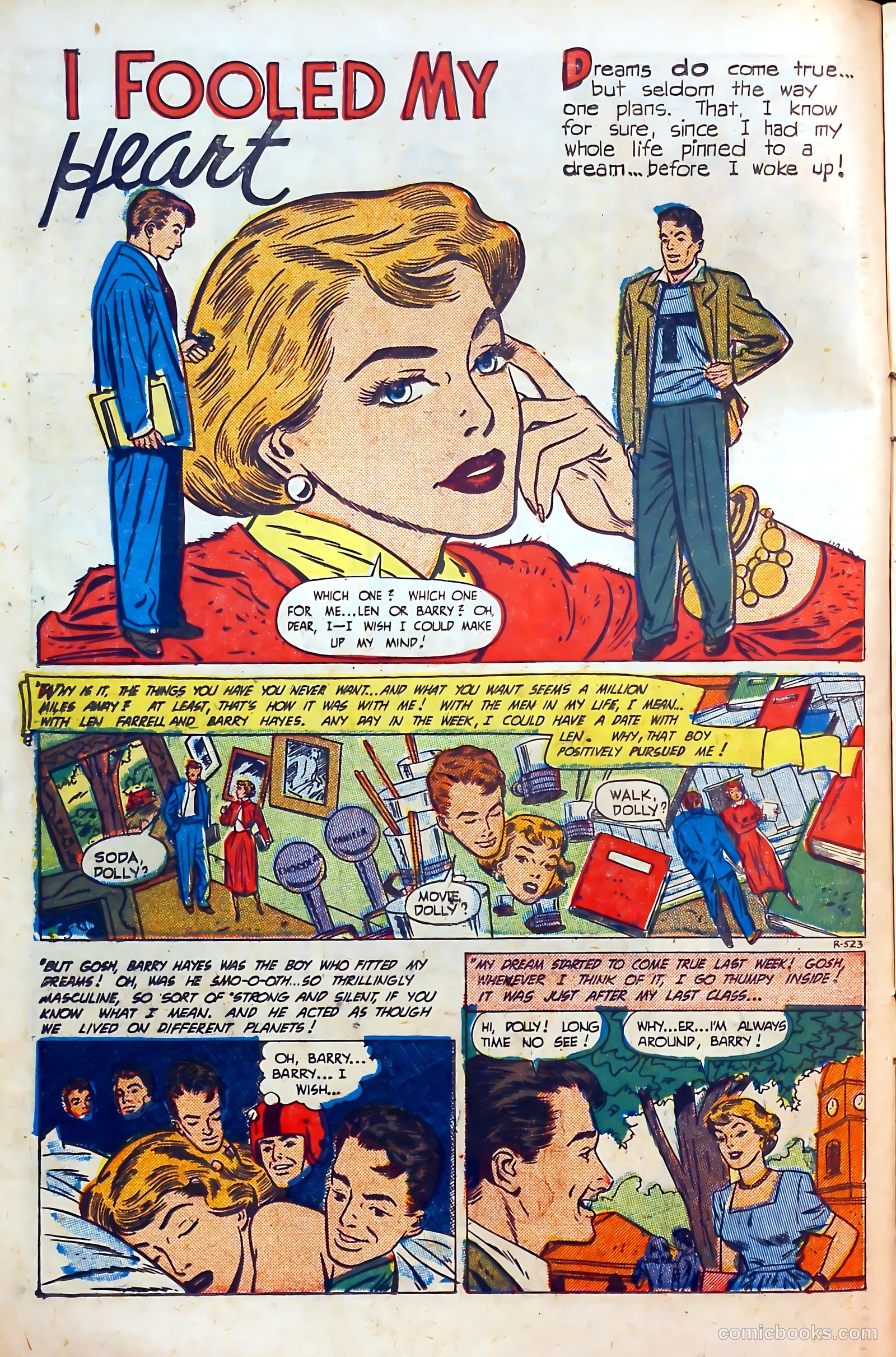 Thrilling Romances #18 (1952) — page 14 of 37