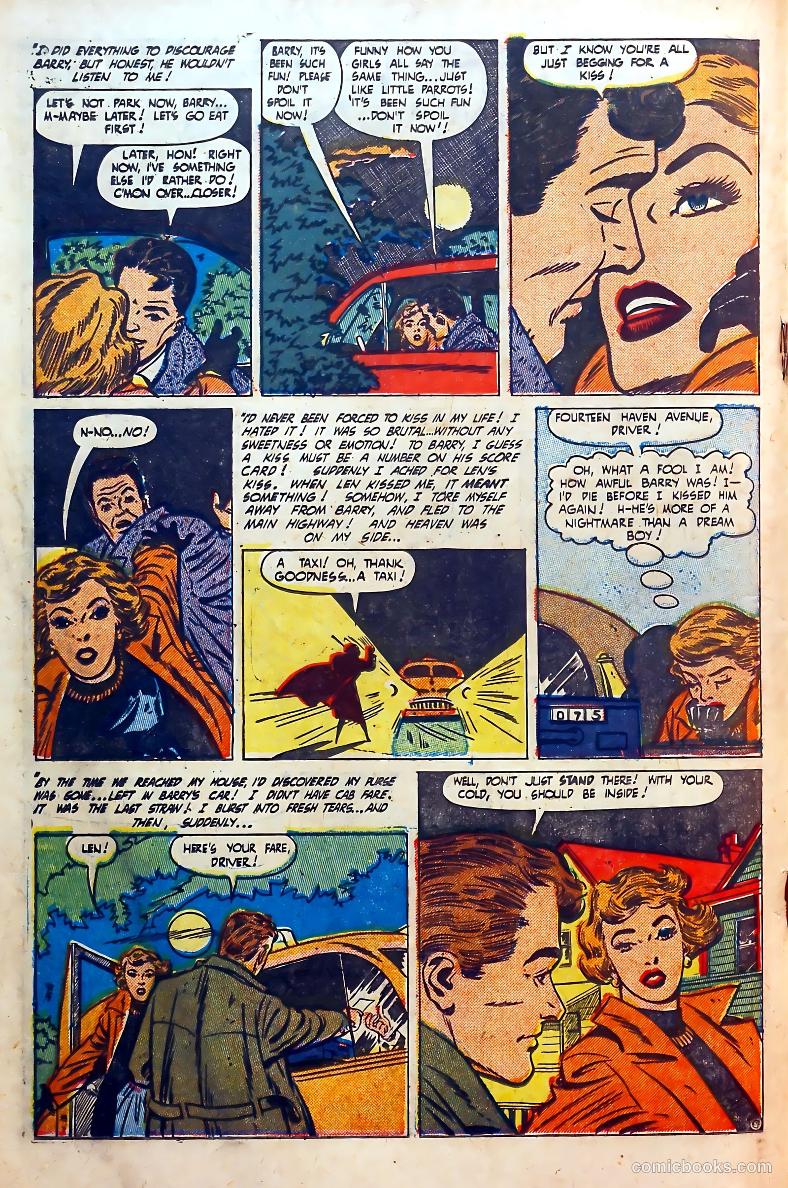 Thrilling Romances #18 (1952) — page 18 of 37
