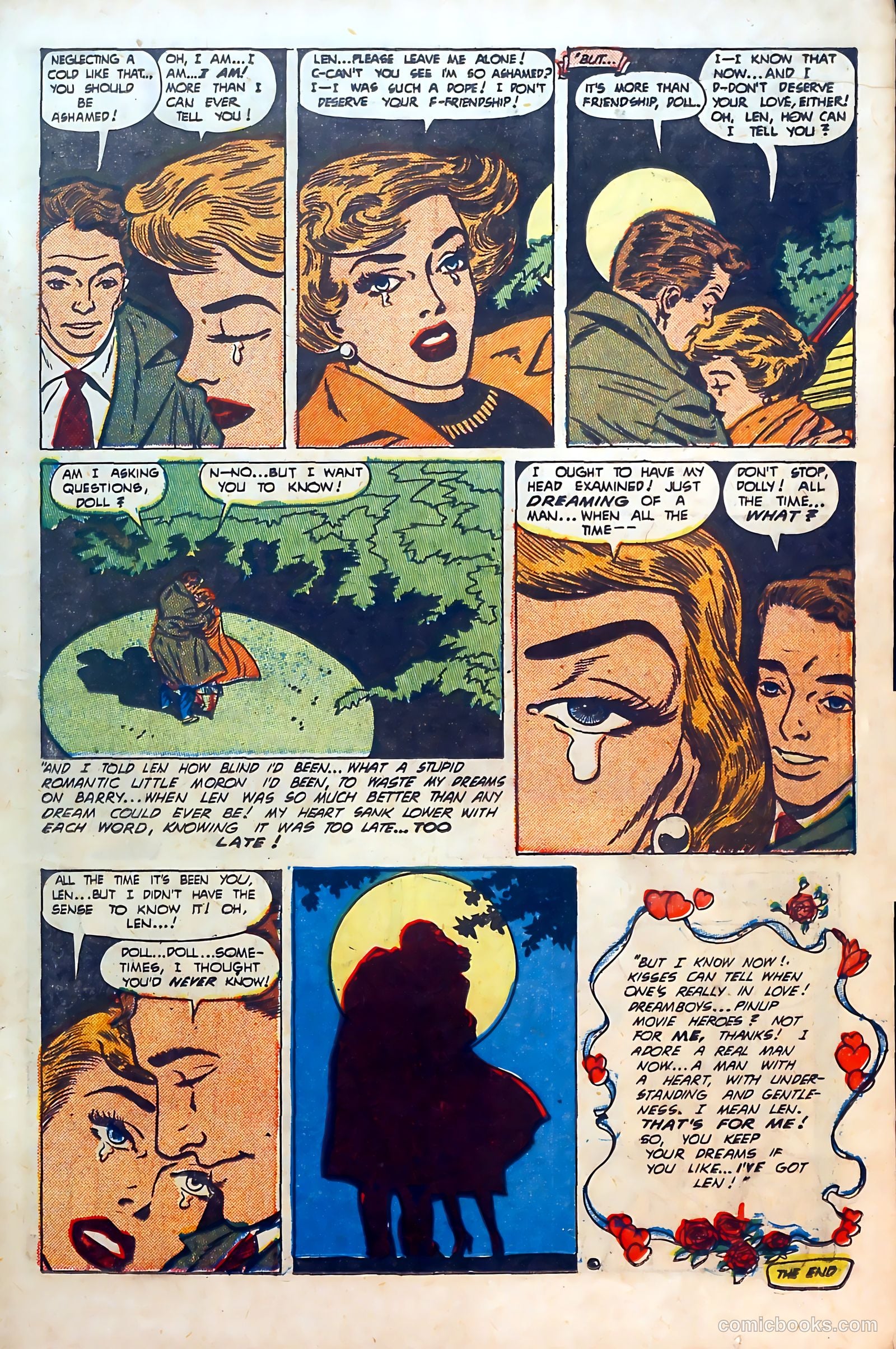 Thrilling Romances #18 (1952) — page 19 of 37