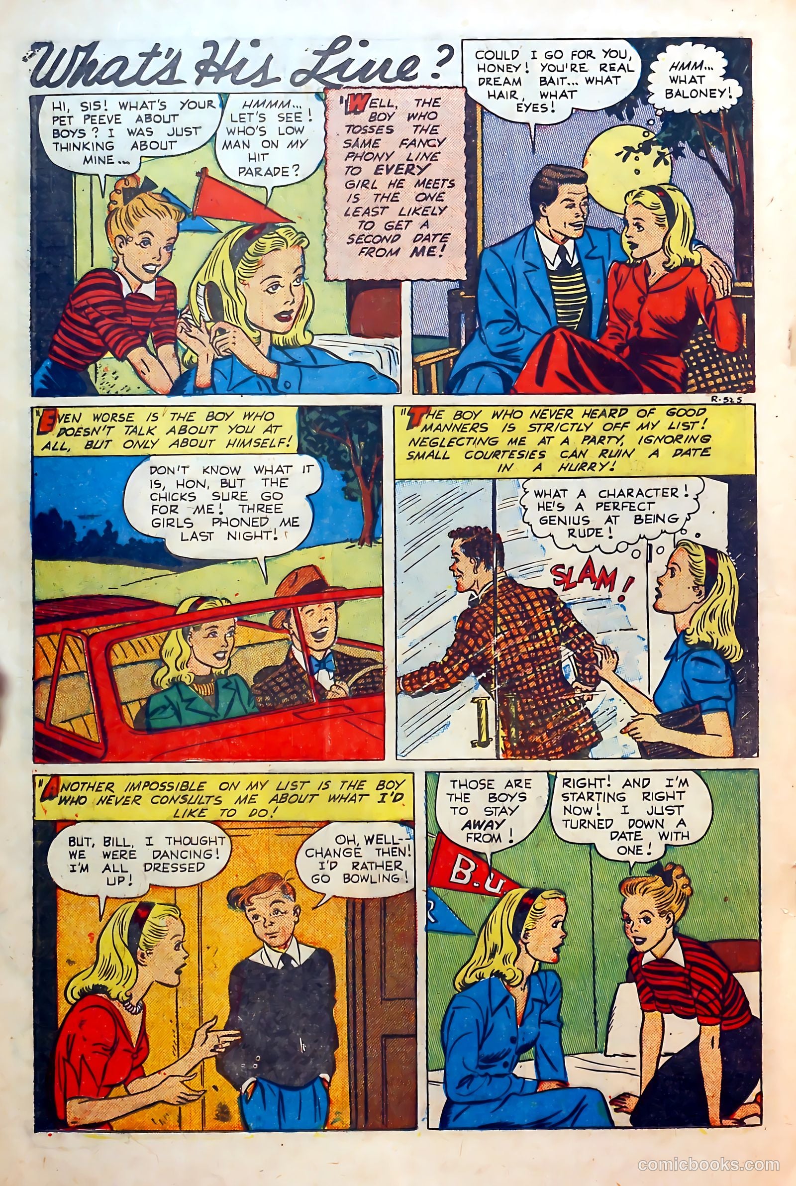 Thrilling Romances #18 (1952) — page 20 of 37