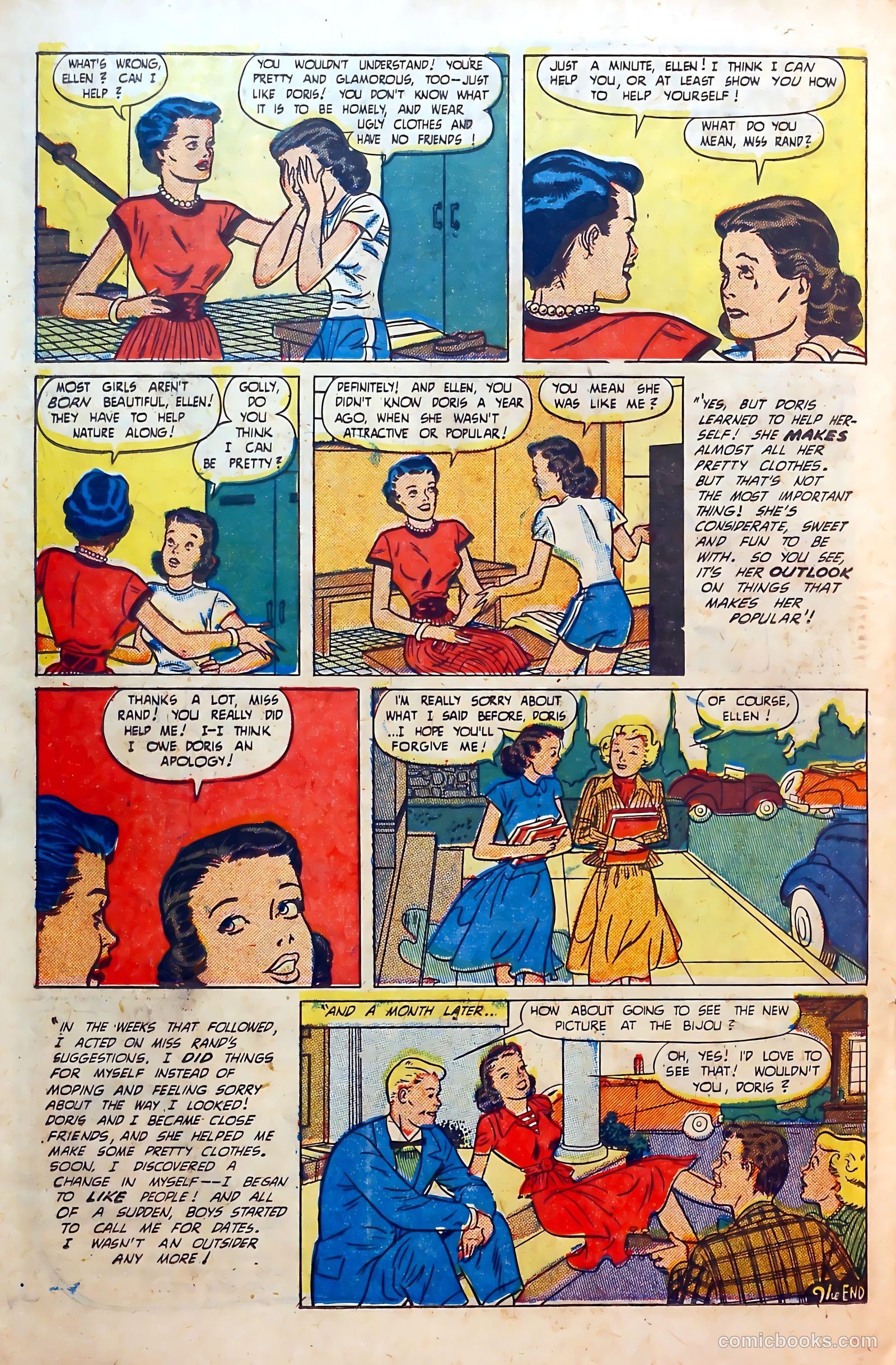 Thrilling Romances #18 (1952) — page 22 of 37