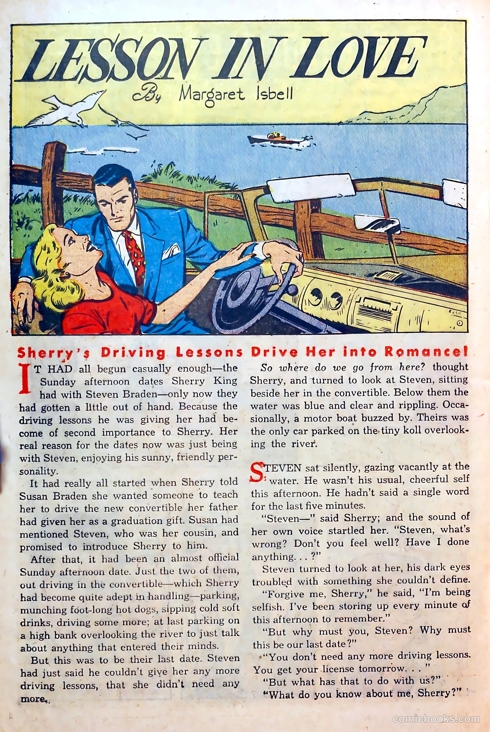 Thrilling Romances #18 (1952) — page 24 of 37