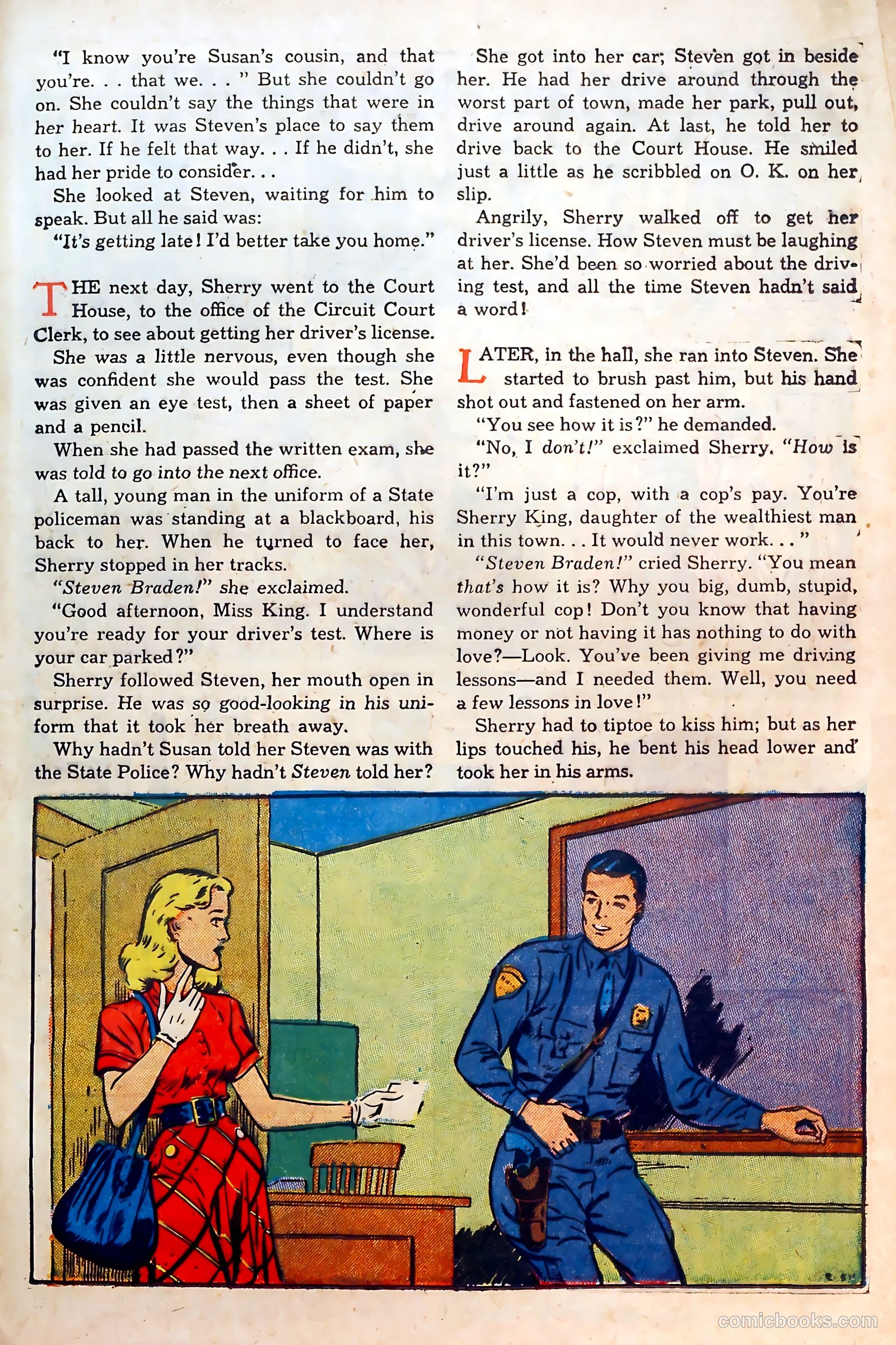Thrilling Romances #18 (1952) — page 25 of 37