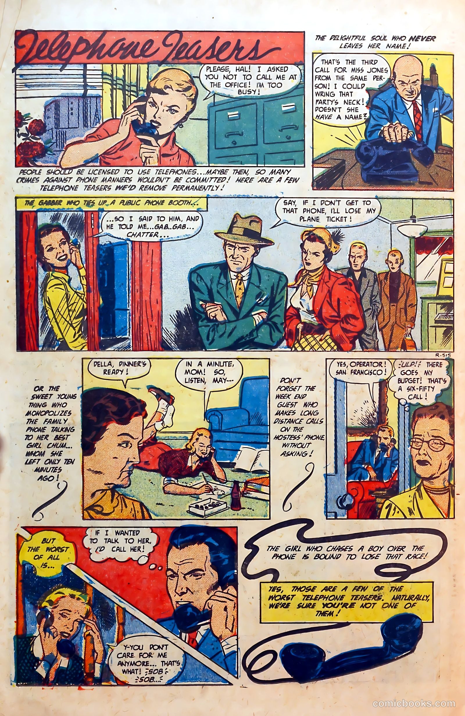 Thrilling Romances #18 (1952) — page 26 of 37