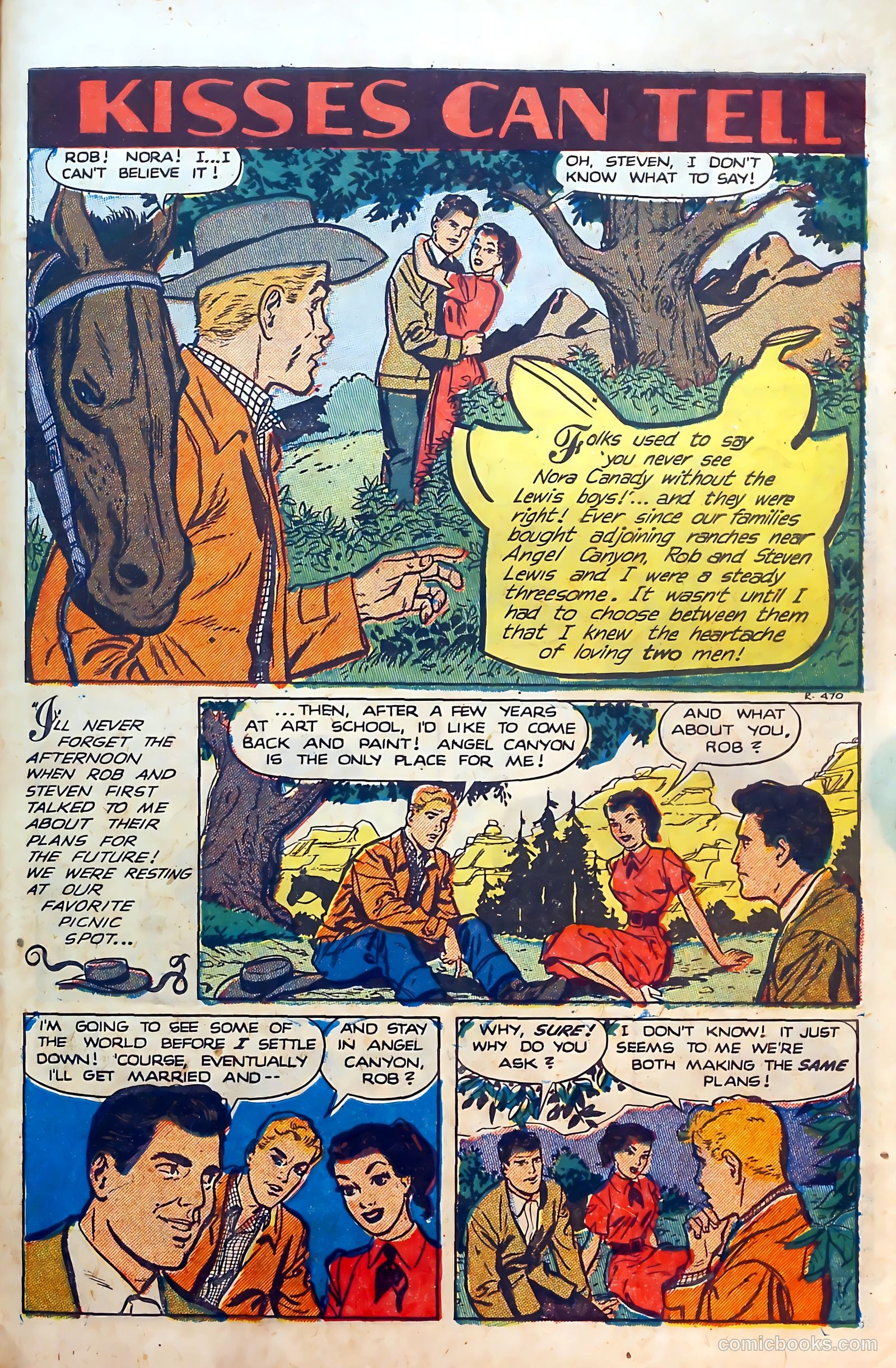 Thrilling Romances #18 (1952) — page 27 of 37