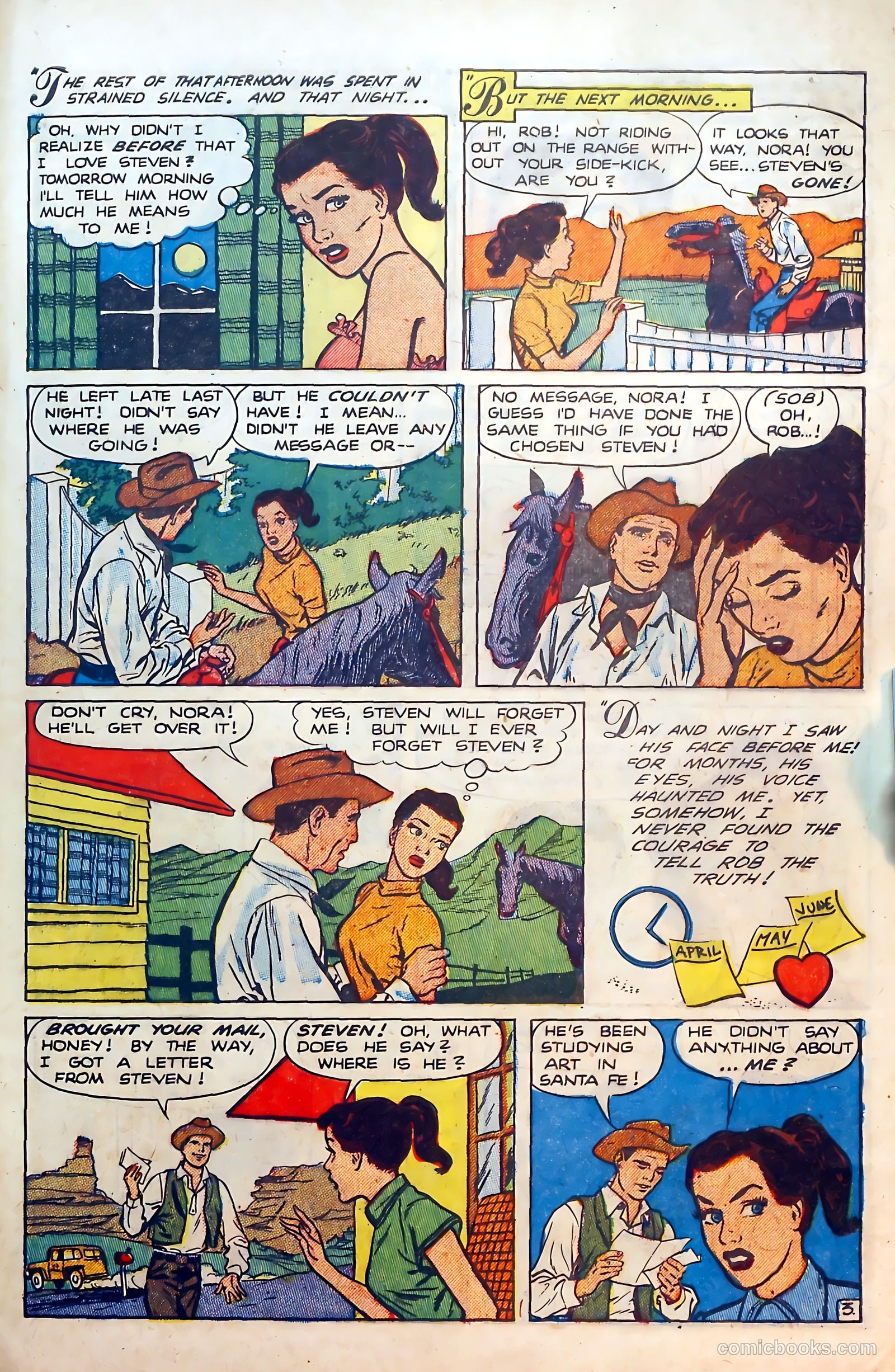 Thrilling Romances #18 (1952) — page 29 of 37