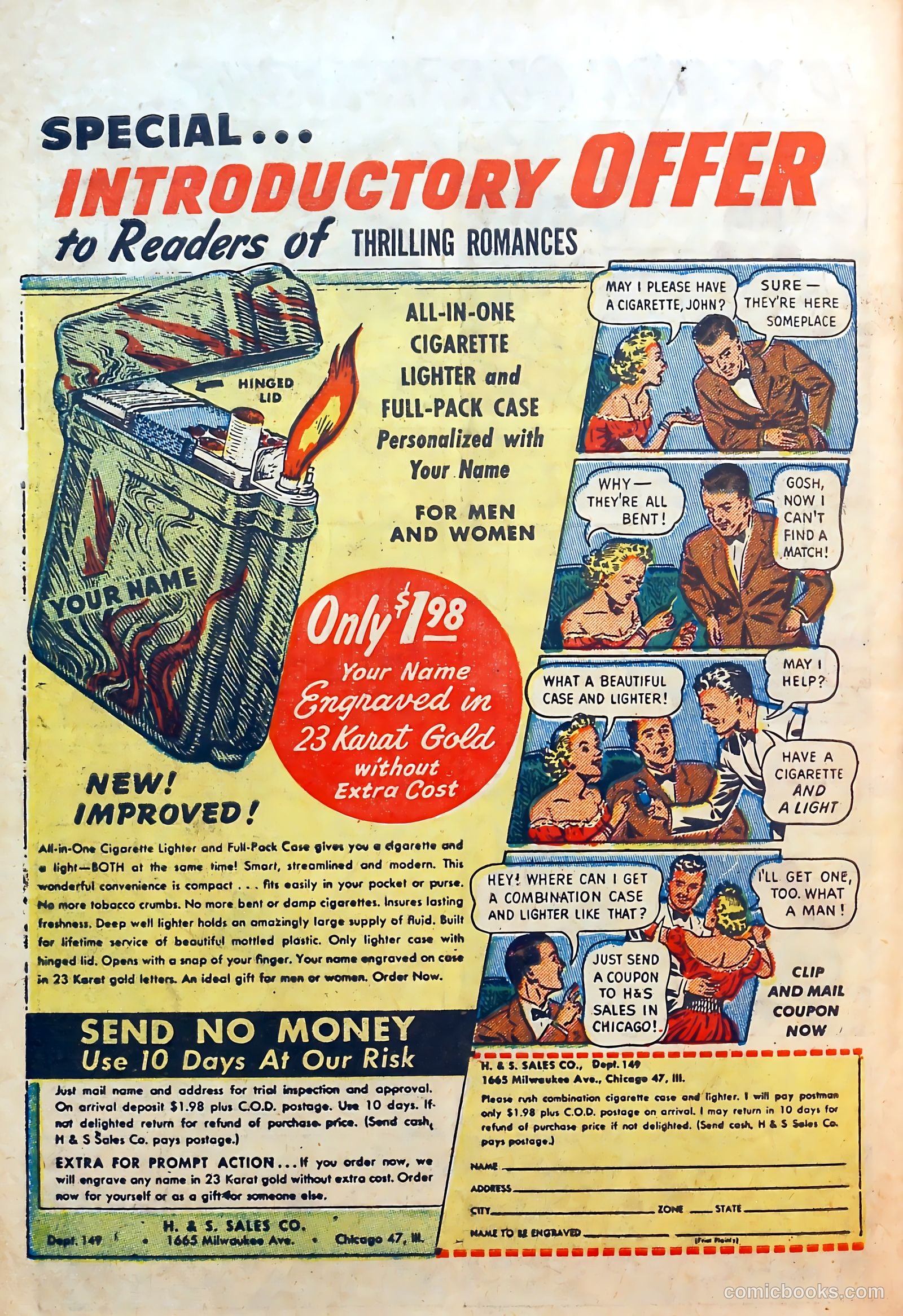 Thrilling Romances #18 (1952) — page 34 of 37