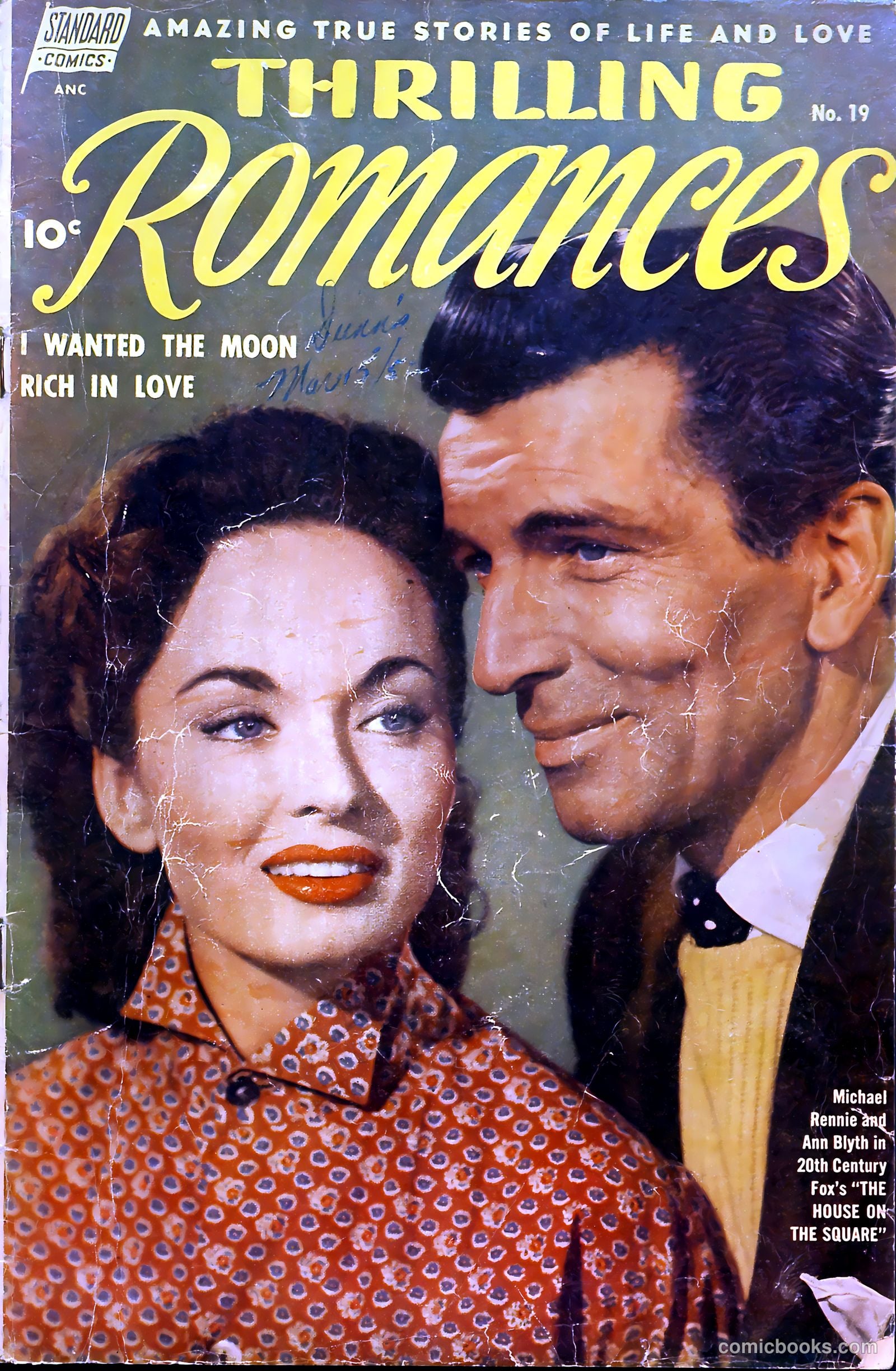 Thrilling Romances #19 (1952) — page 1 of 36