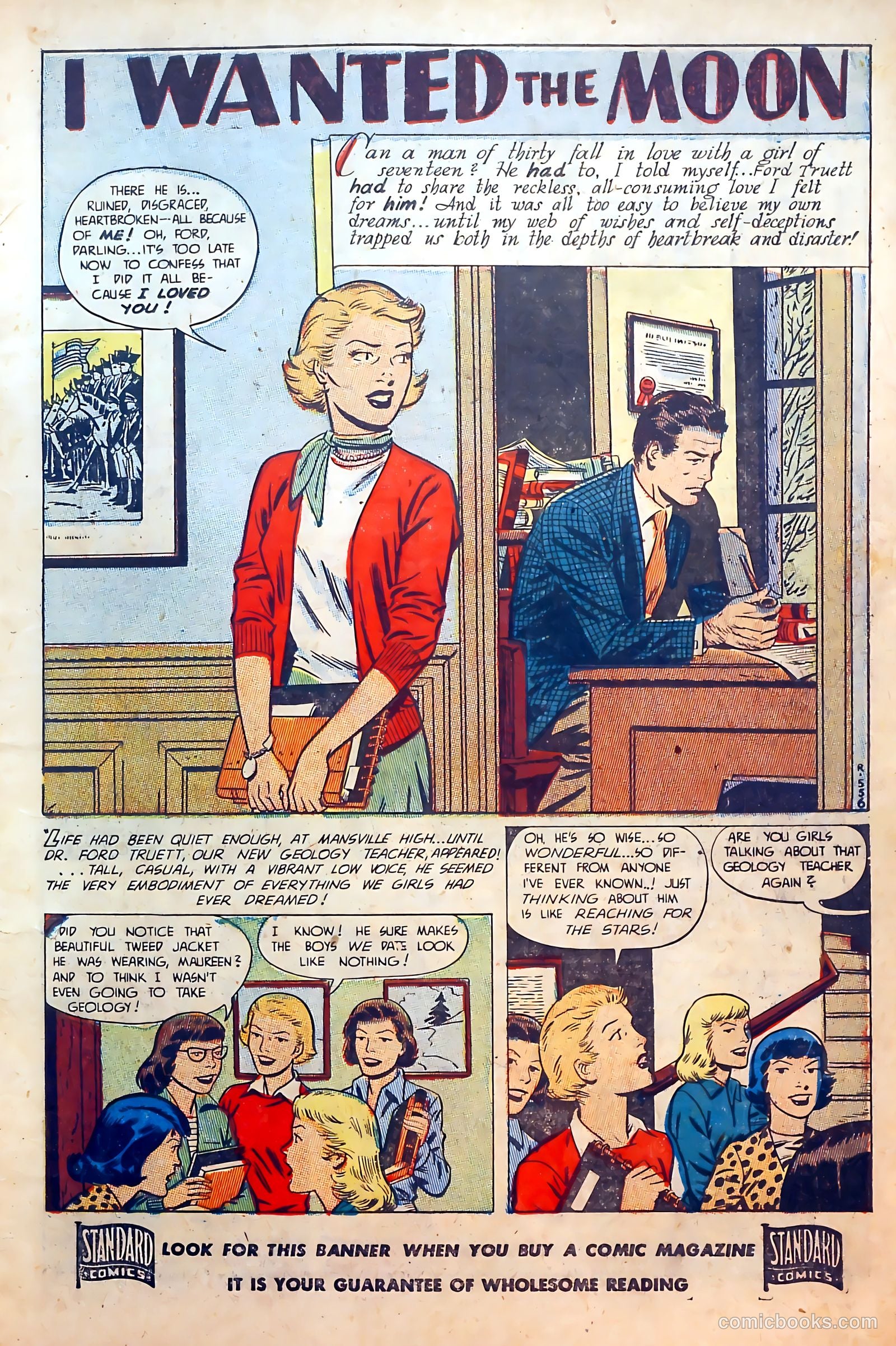 Thrilling Romances #19 (1952) — page 3 of 36