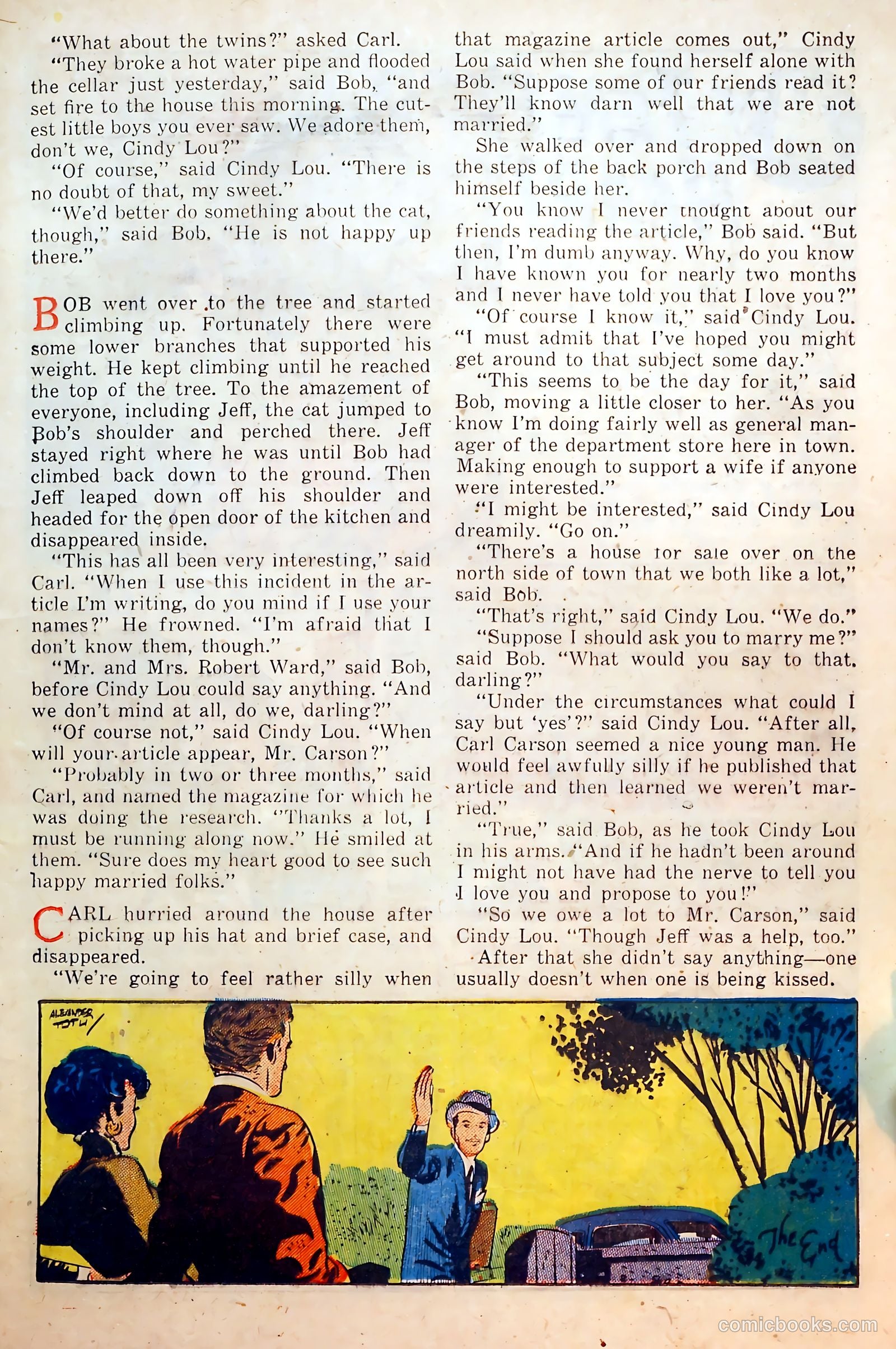 Thrilling Romances #19 (1952) — page 21 of 36