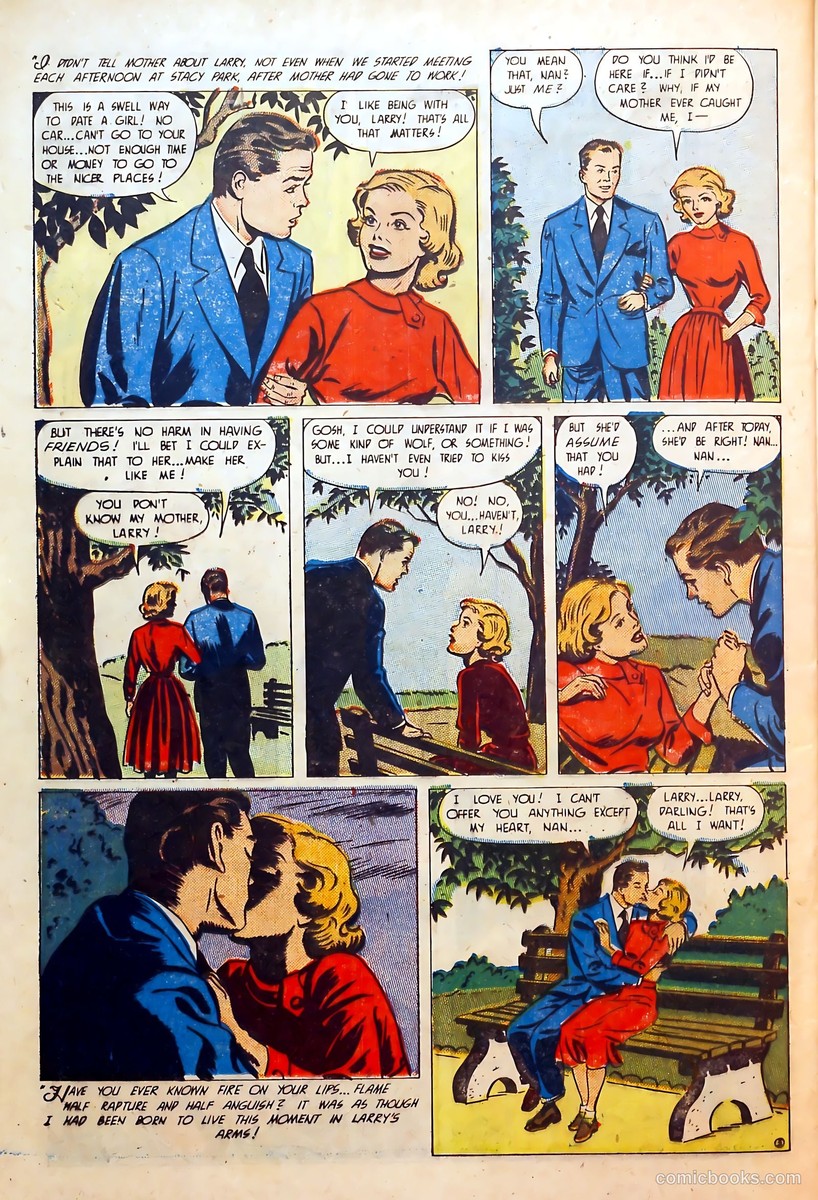 Thrilling Romances #19 (1952) — page 24 of 36