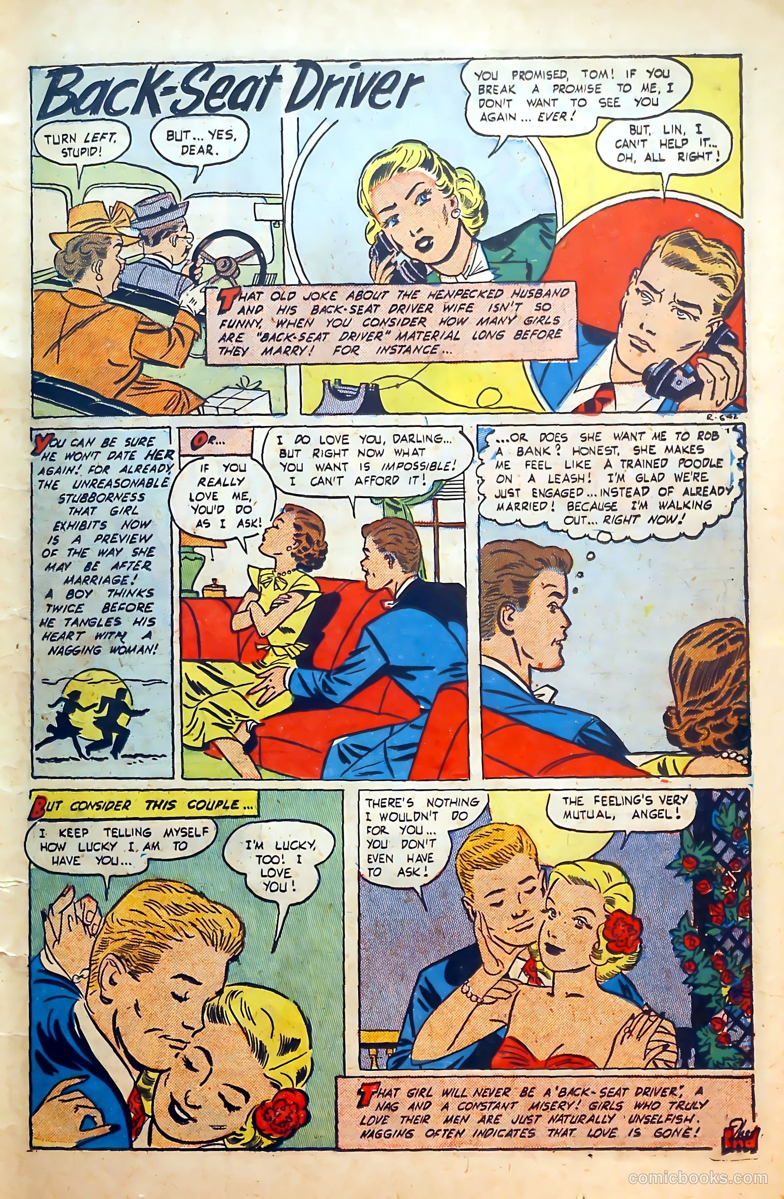Thrilling Romances #20 (1952) — page 11 of 36