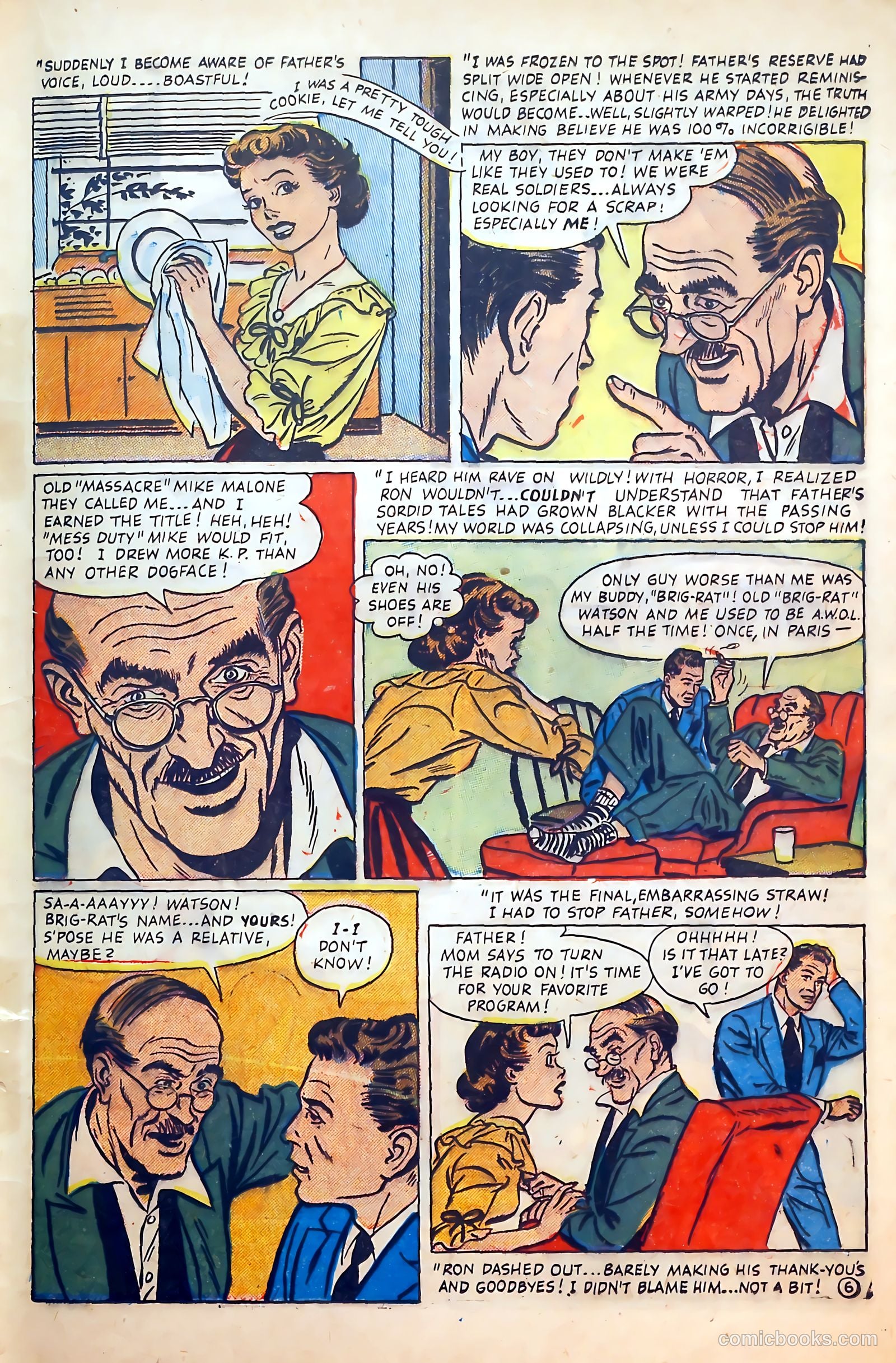 Thrilling Romances #20 (1952) — page 17 of 36