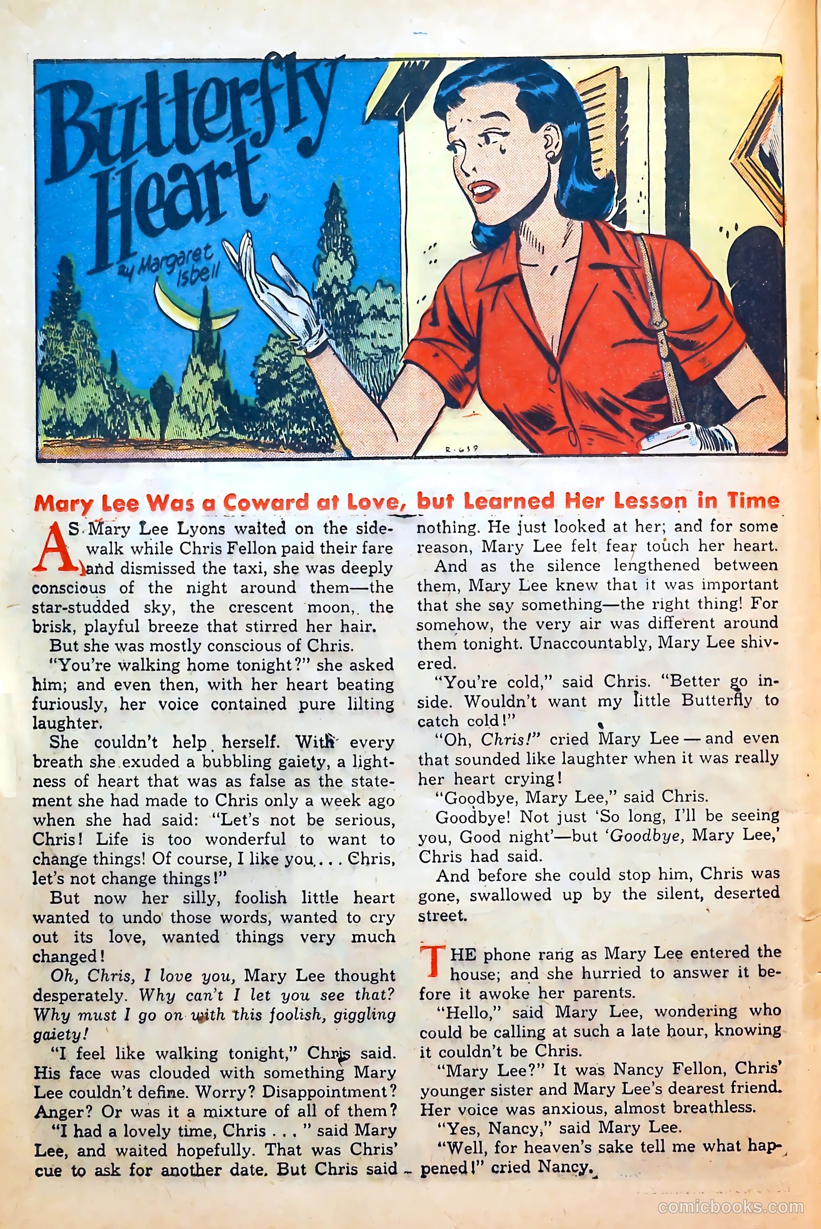 Thrilling Romances #20 (1952) — page 20 of 36