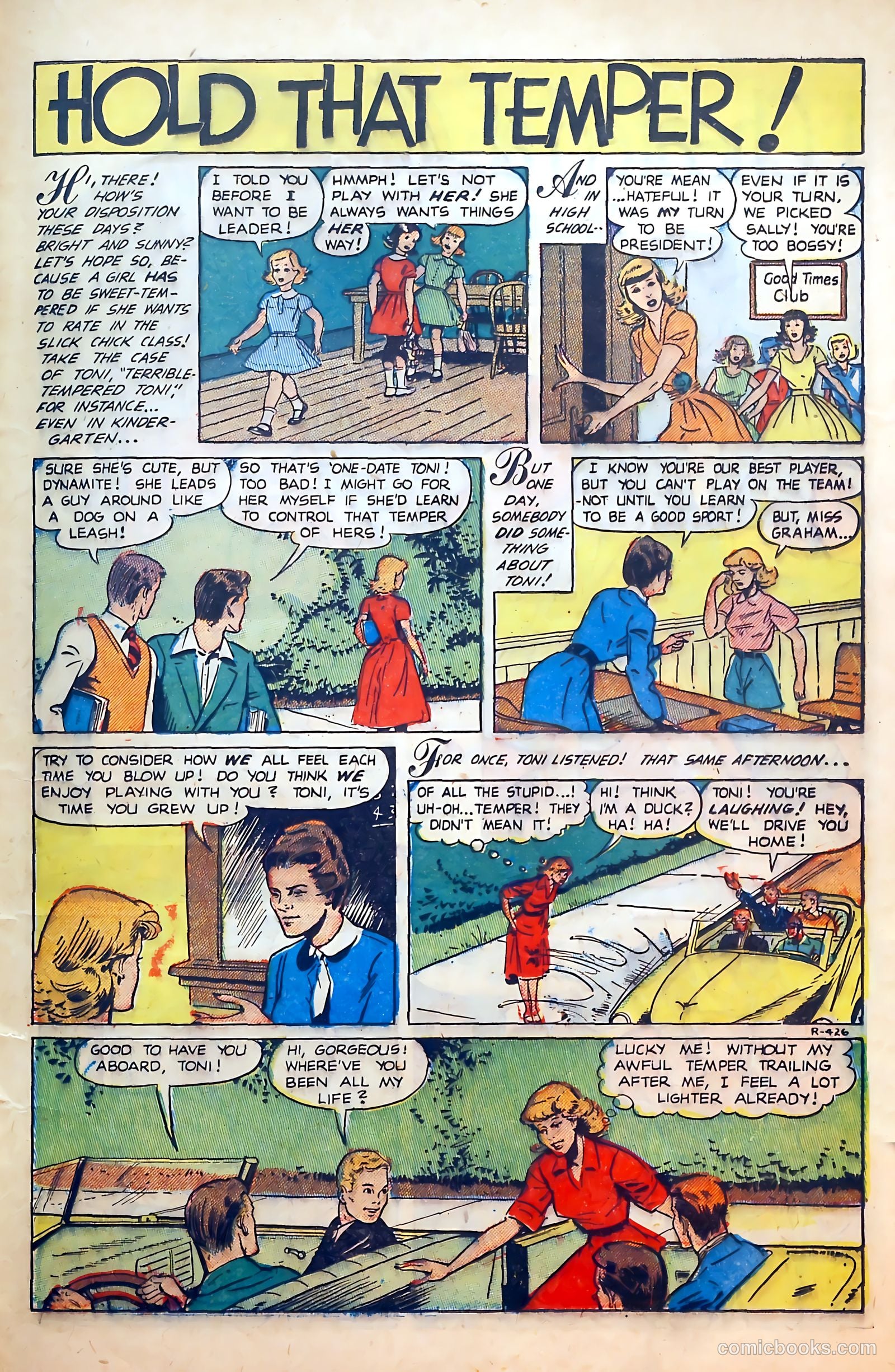 Thrilling Romances #20 (1952) — page 25 of 36