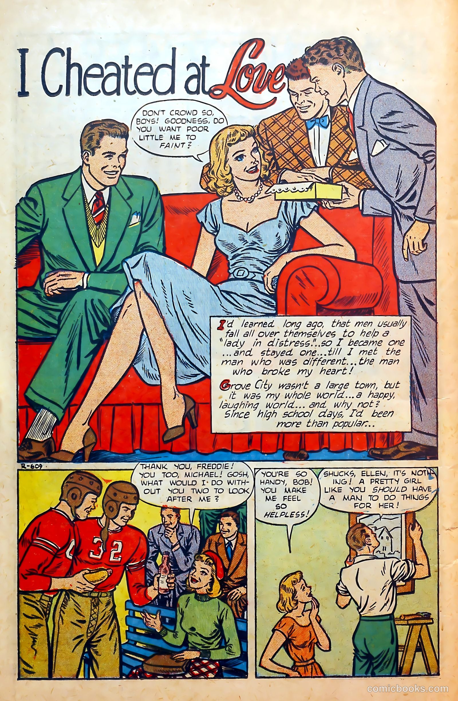 Thrilling Romances #20 (1952) — page 26 of 36