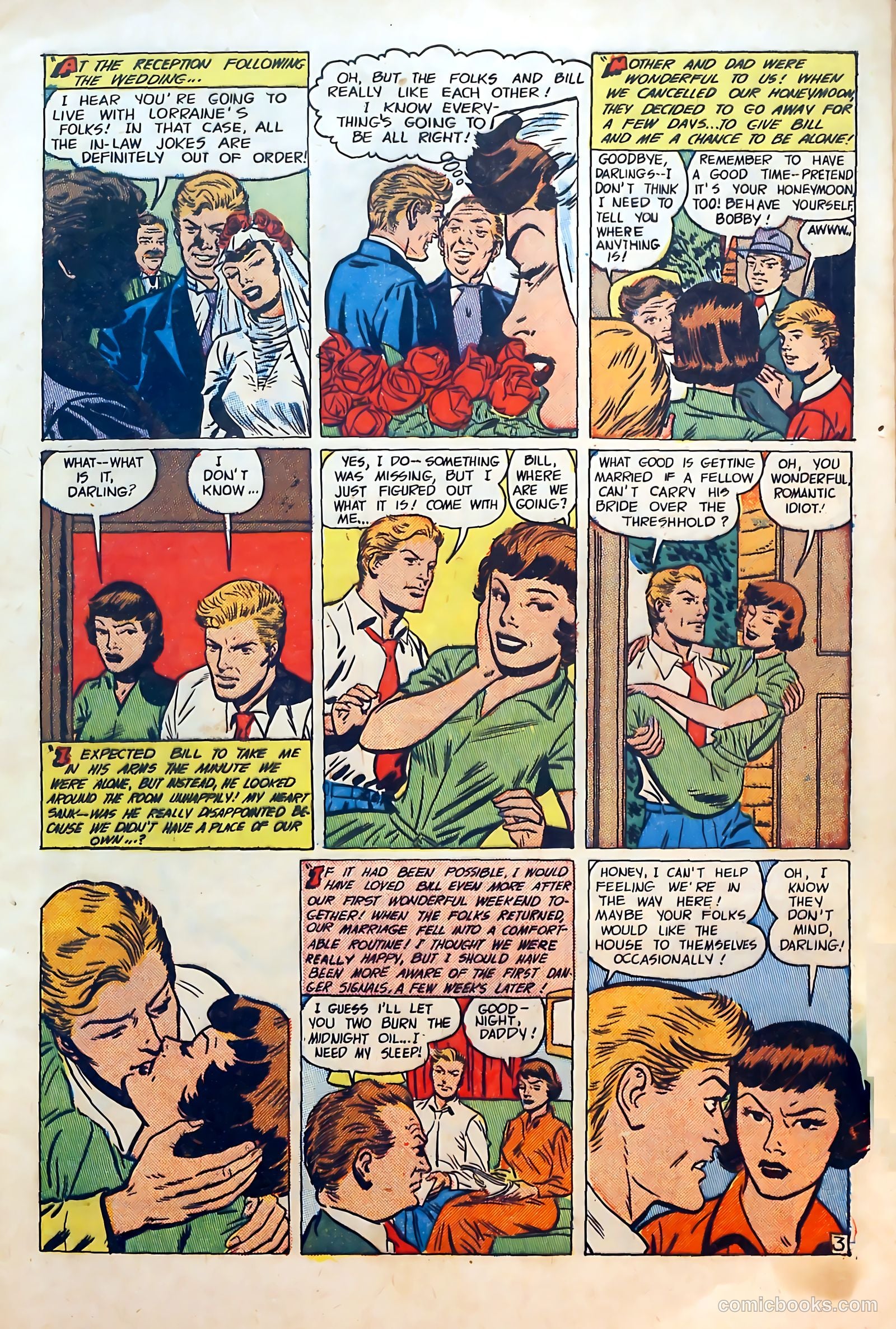 Thrilling Romances #21 (1952) — page 5 of 36