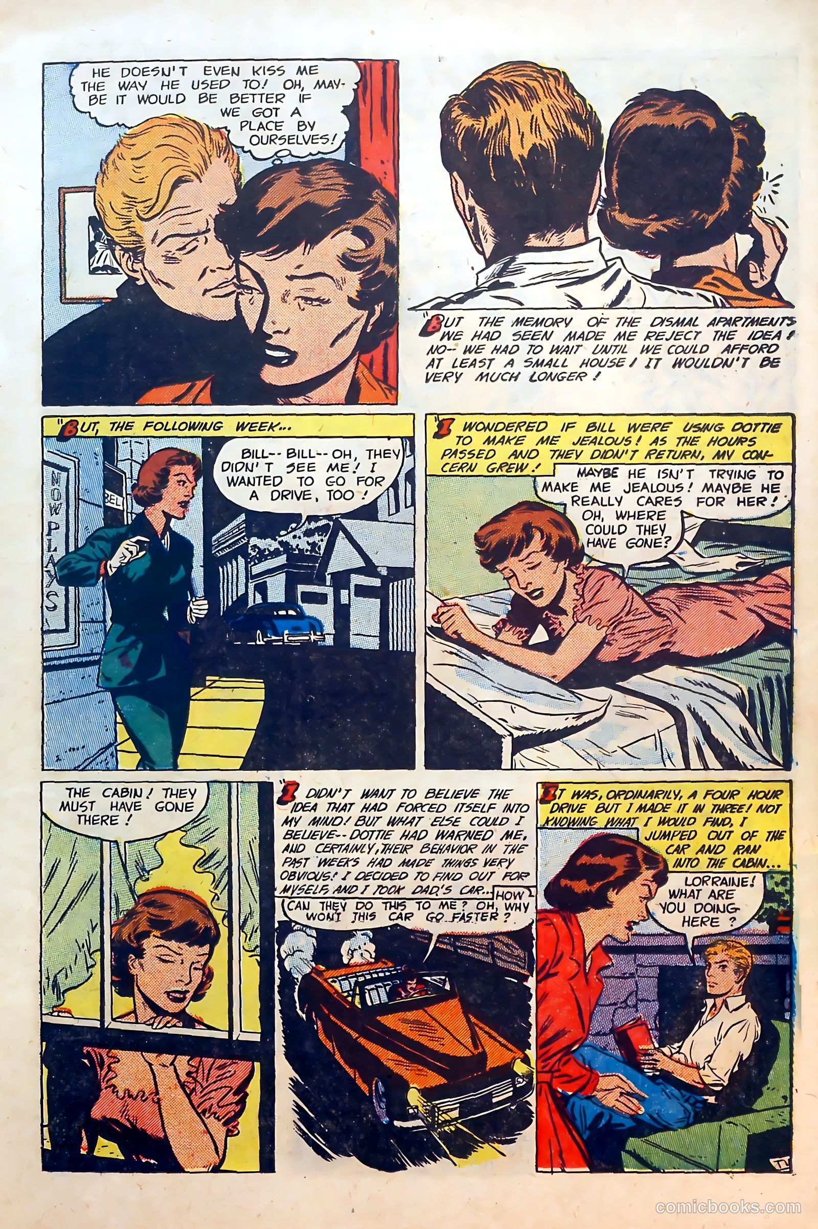 Thrilling Romances #21 (1952) — page 11 of 36