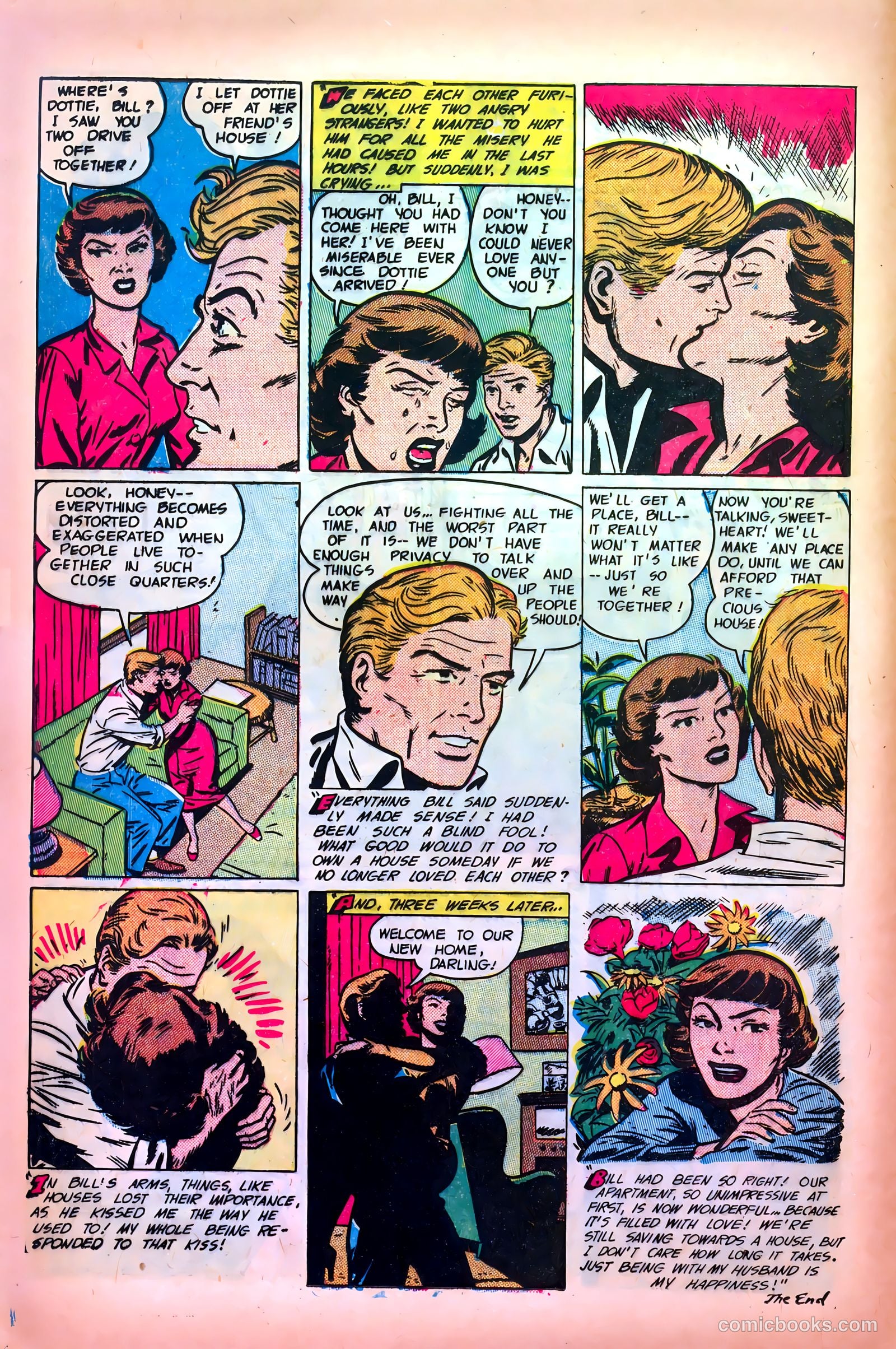 Thrilling Romances #21 (1952) — page 12 of 36