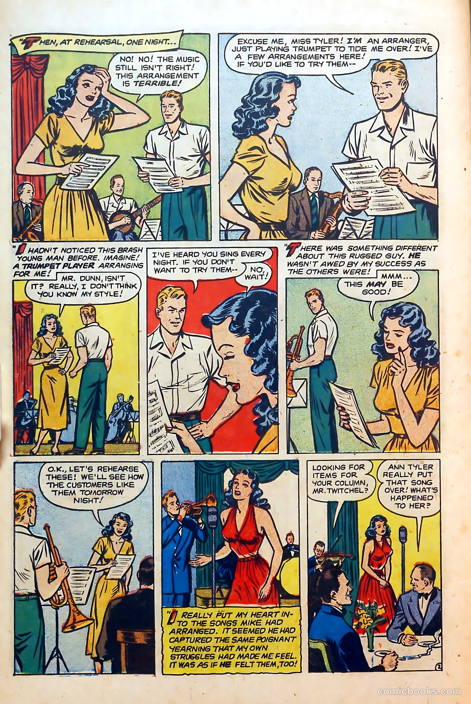Thrilling Romances #21 (1952) — page 14 of 36