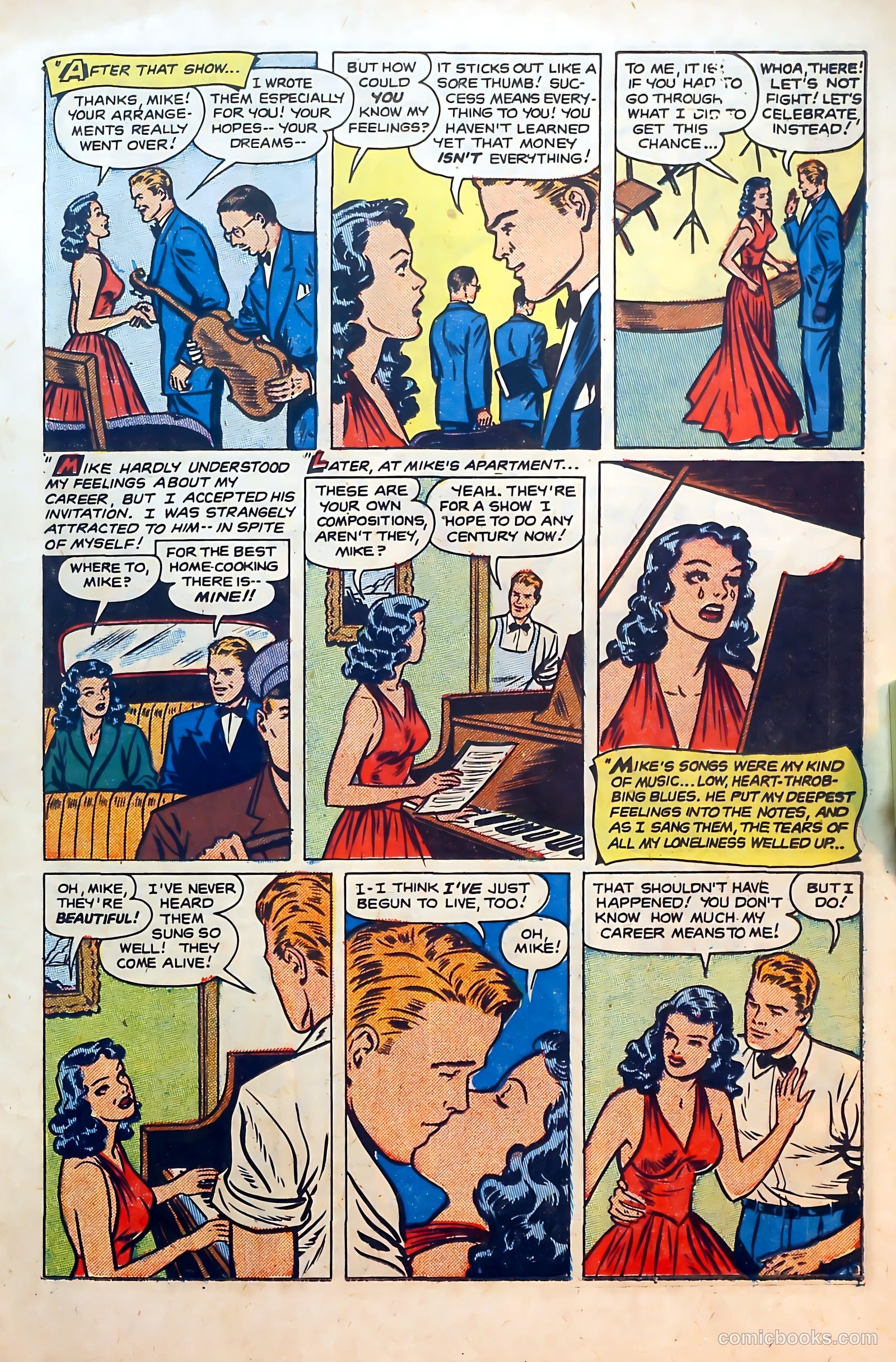 Thrilling Romances #21 (1952) — page 15 of 36