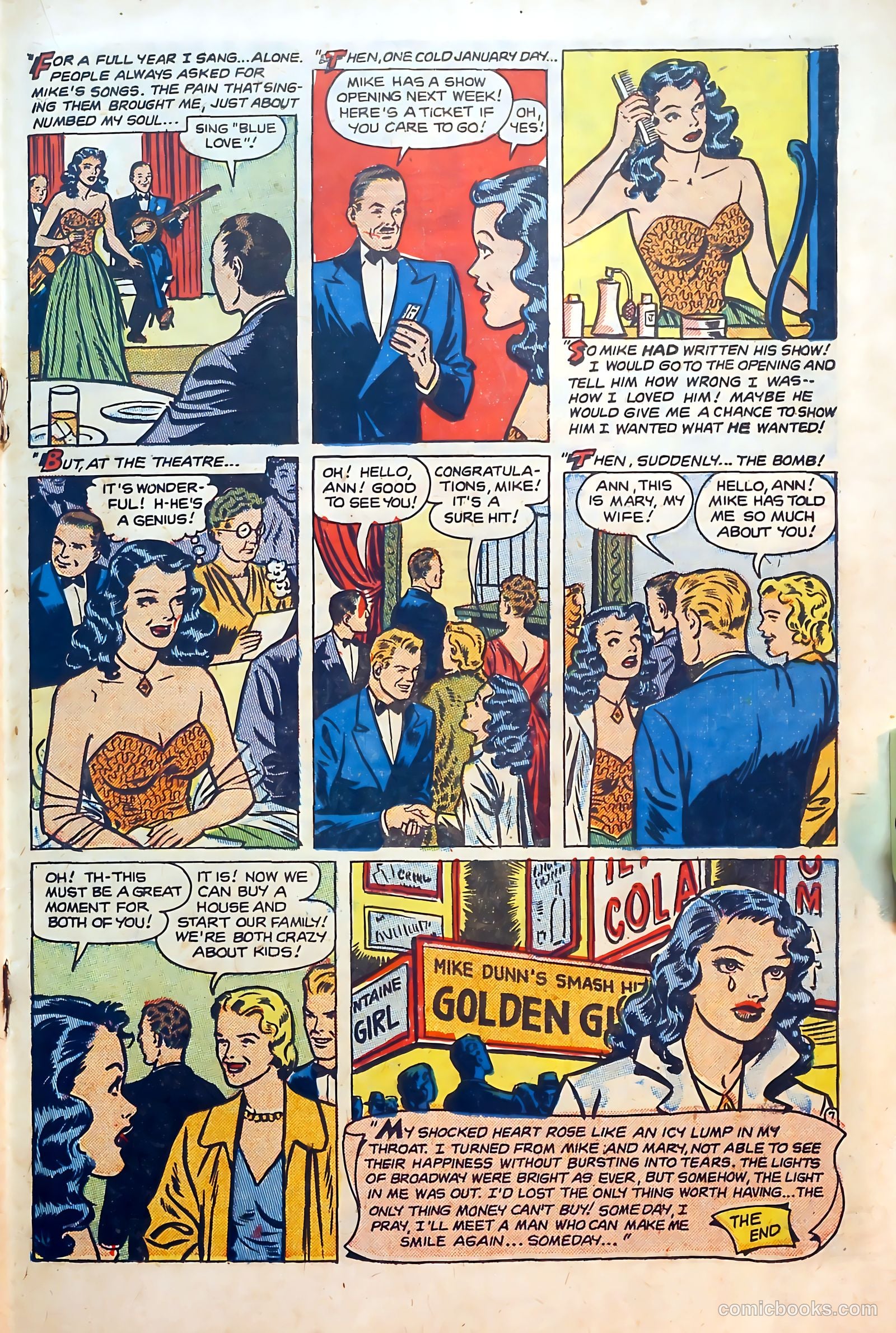 Thrilling Romances #21 (1952) — page 19 of 36