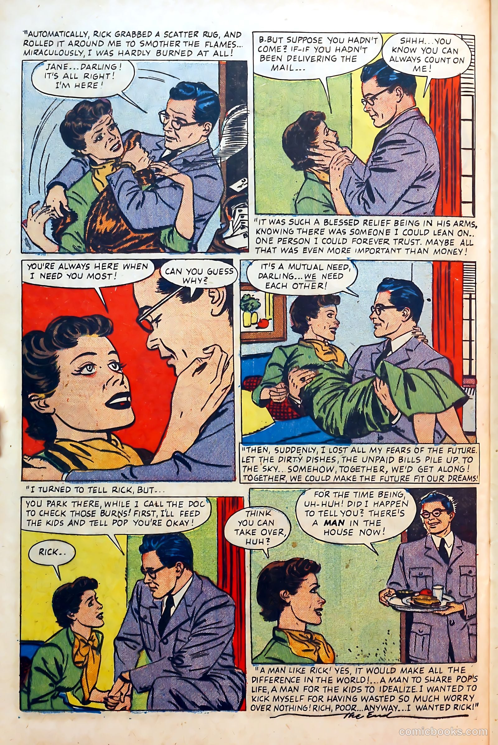 Thrilling Romances #21 (1952) — page 24 of 36