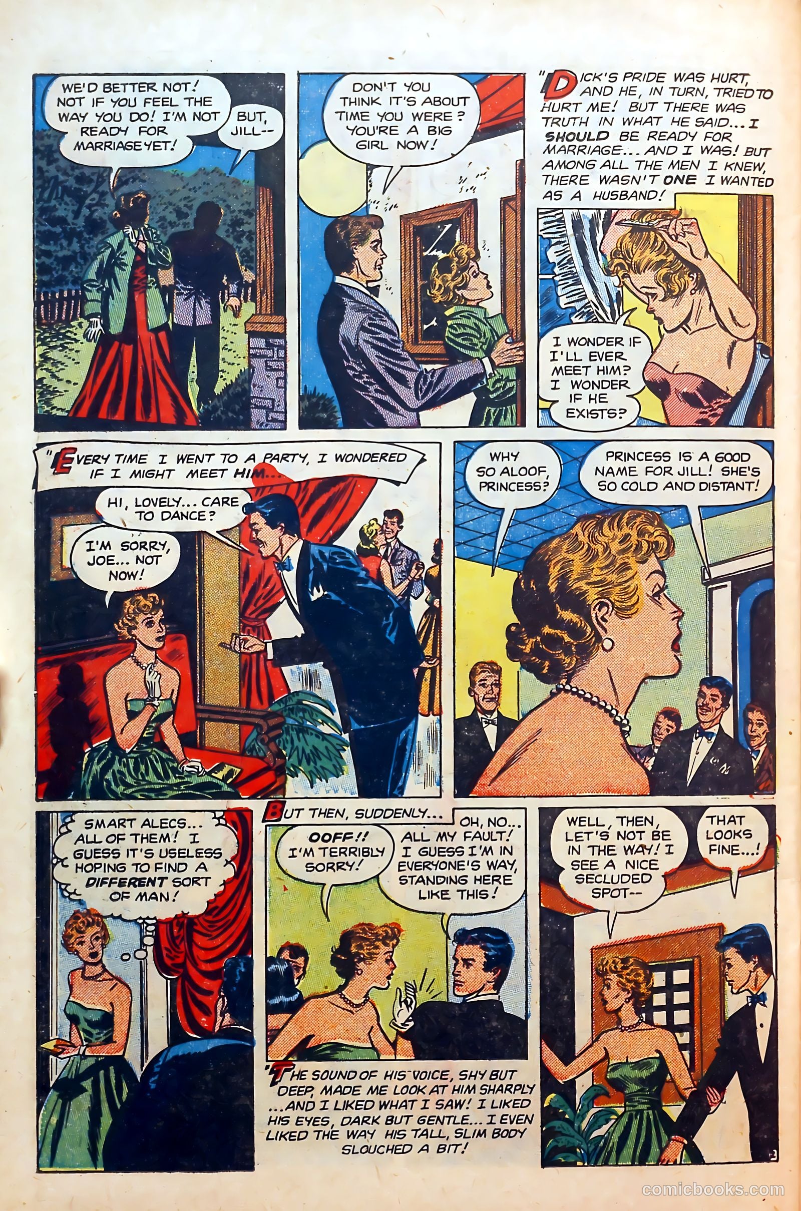 Thrilling Romances #21 (1952) — page 26 of 36