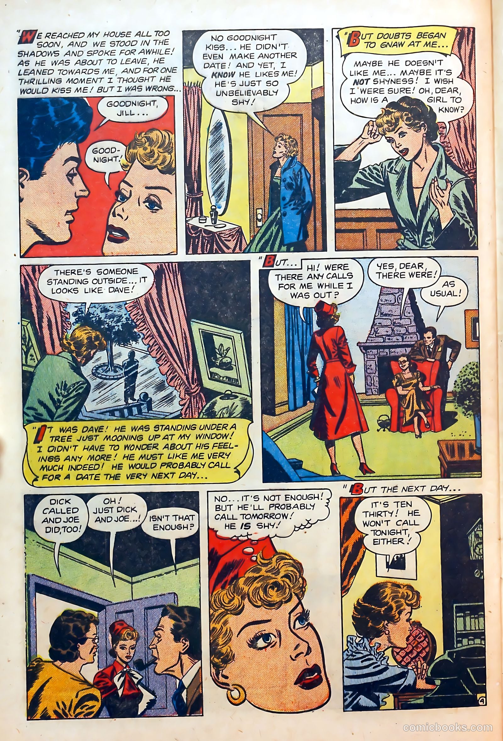Thrilling Romances #21 (1952) — page 28 of 36