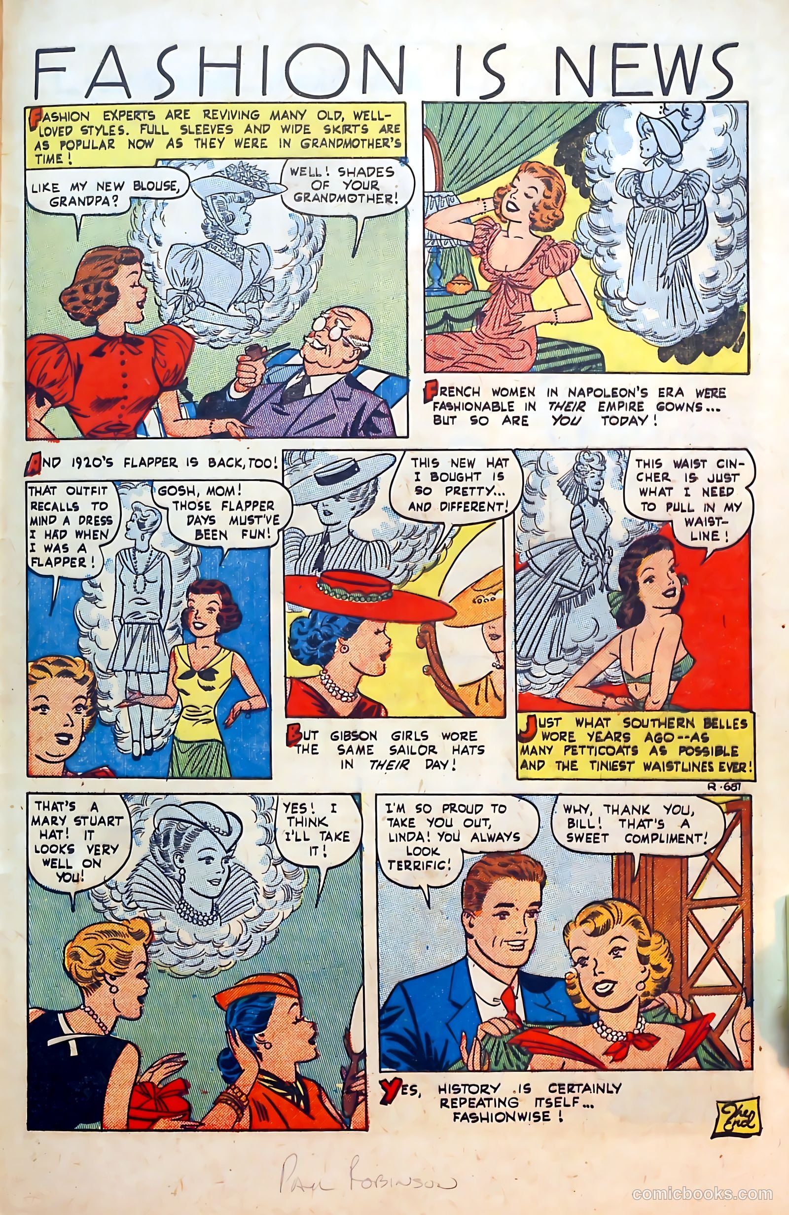 Thrilling Romances #21 (1952) — page 33 of 36