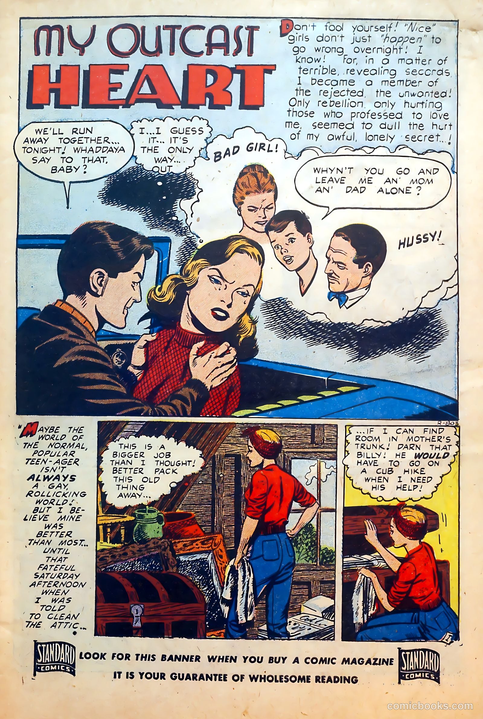 Thrilling Romances #22 (1953) — page 3 of 36