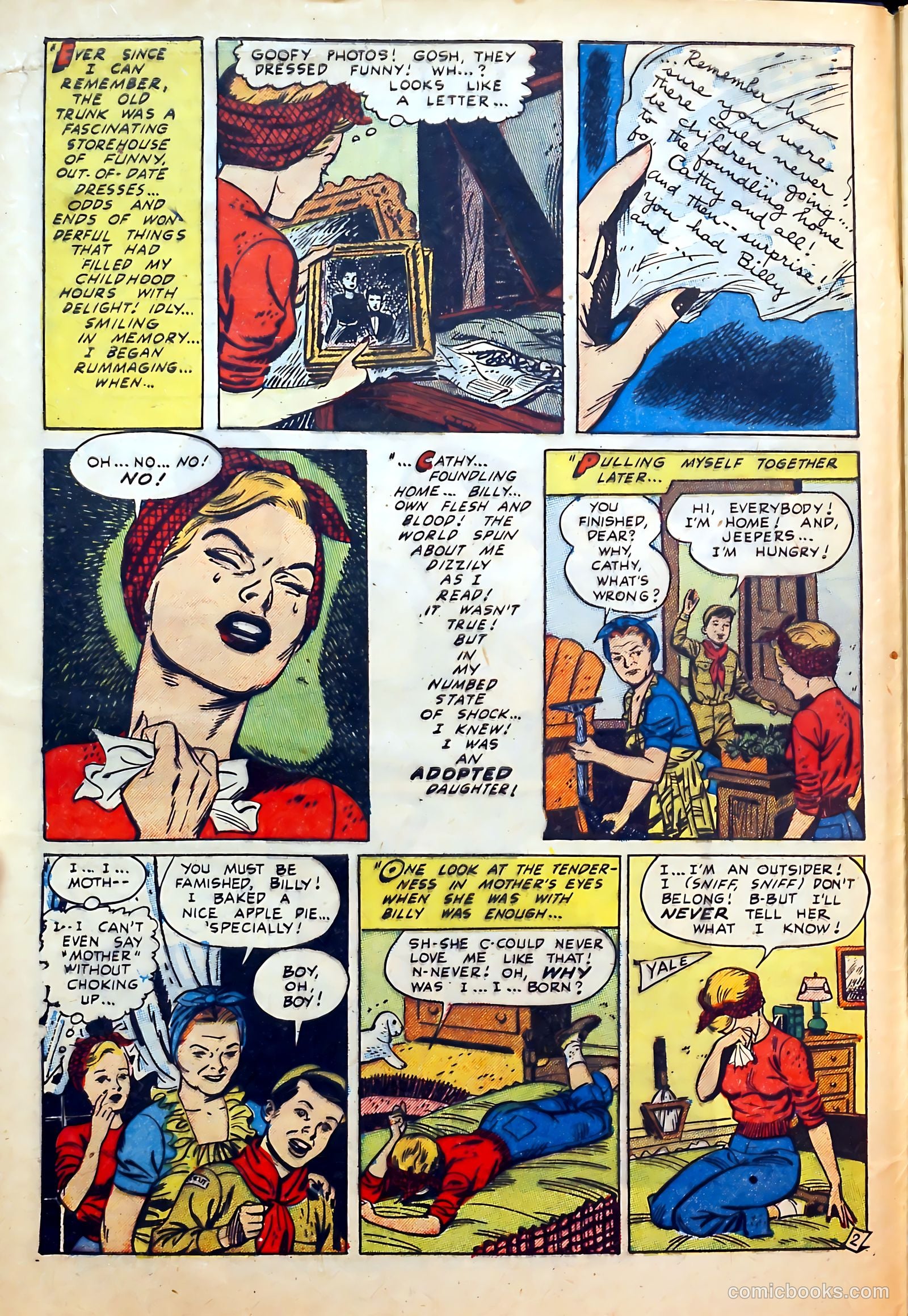 Thrilling Romances #22 (1953) — page 4 of 36