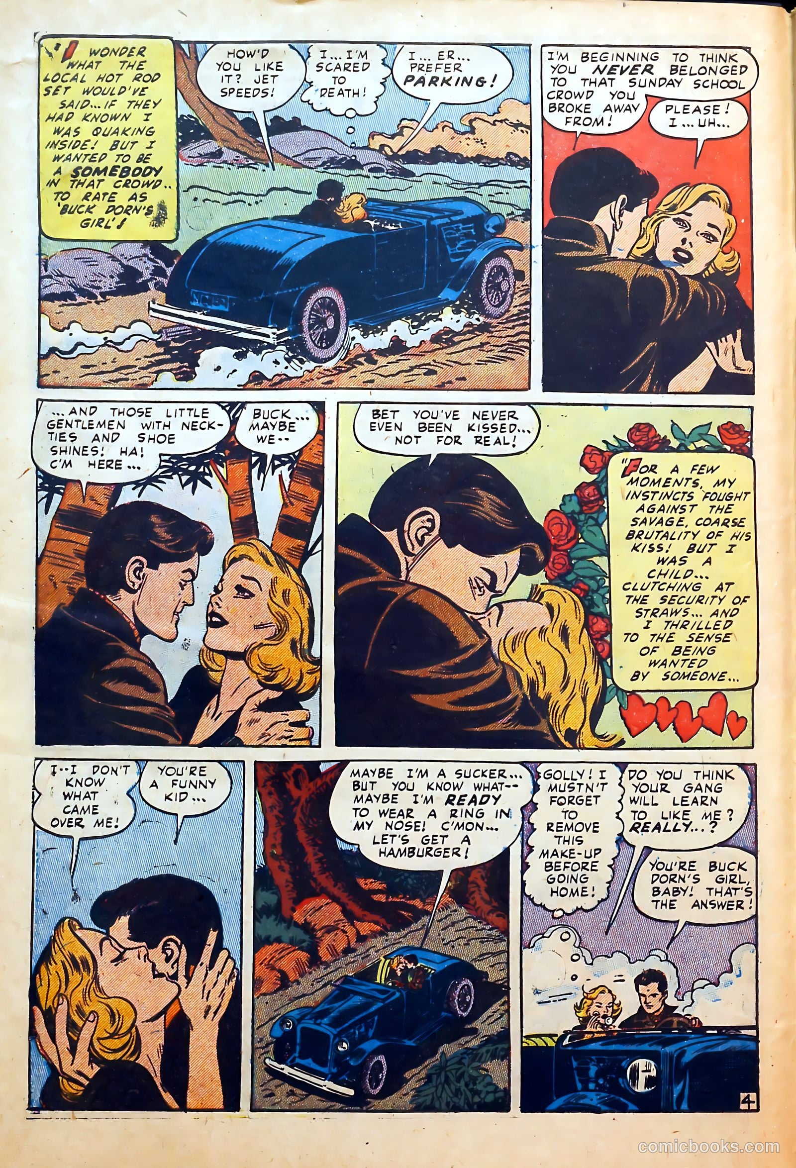Thrilling Romances #22 (1953) — page 6 of 36