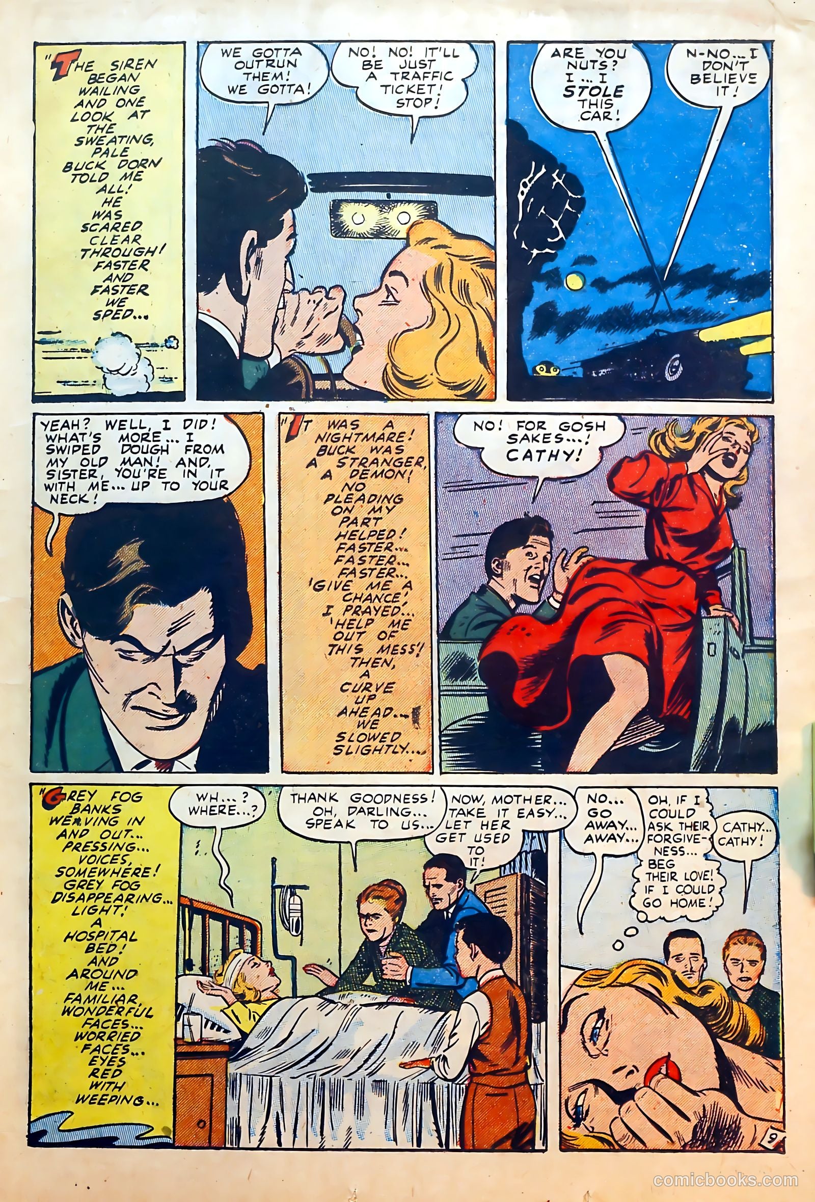 Thrilling Romances #22 (1953) — page 11 of 36