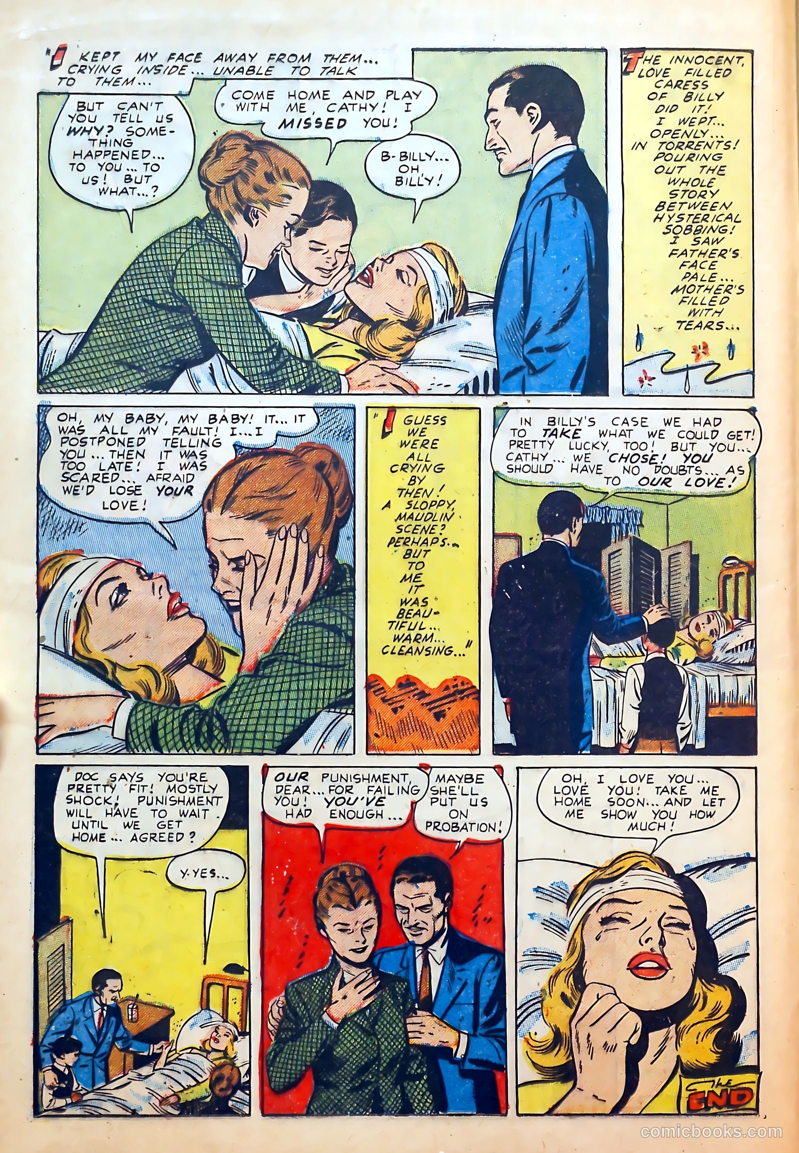 Thrilling Romances #22 (1953) — page 12 of 36