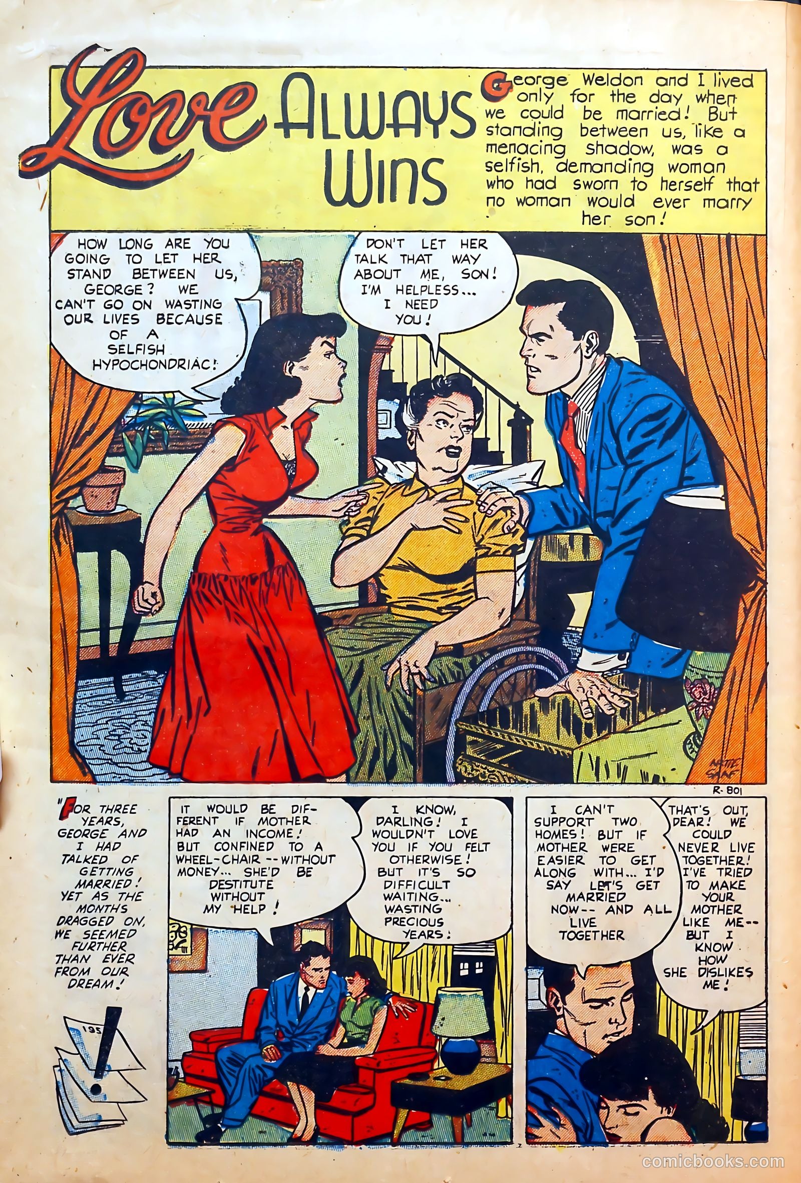 Thrilling Romances #22 (1953) — page 14 of 36
