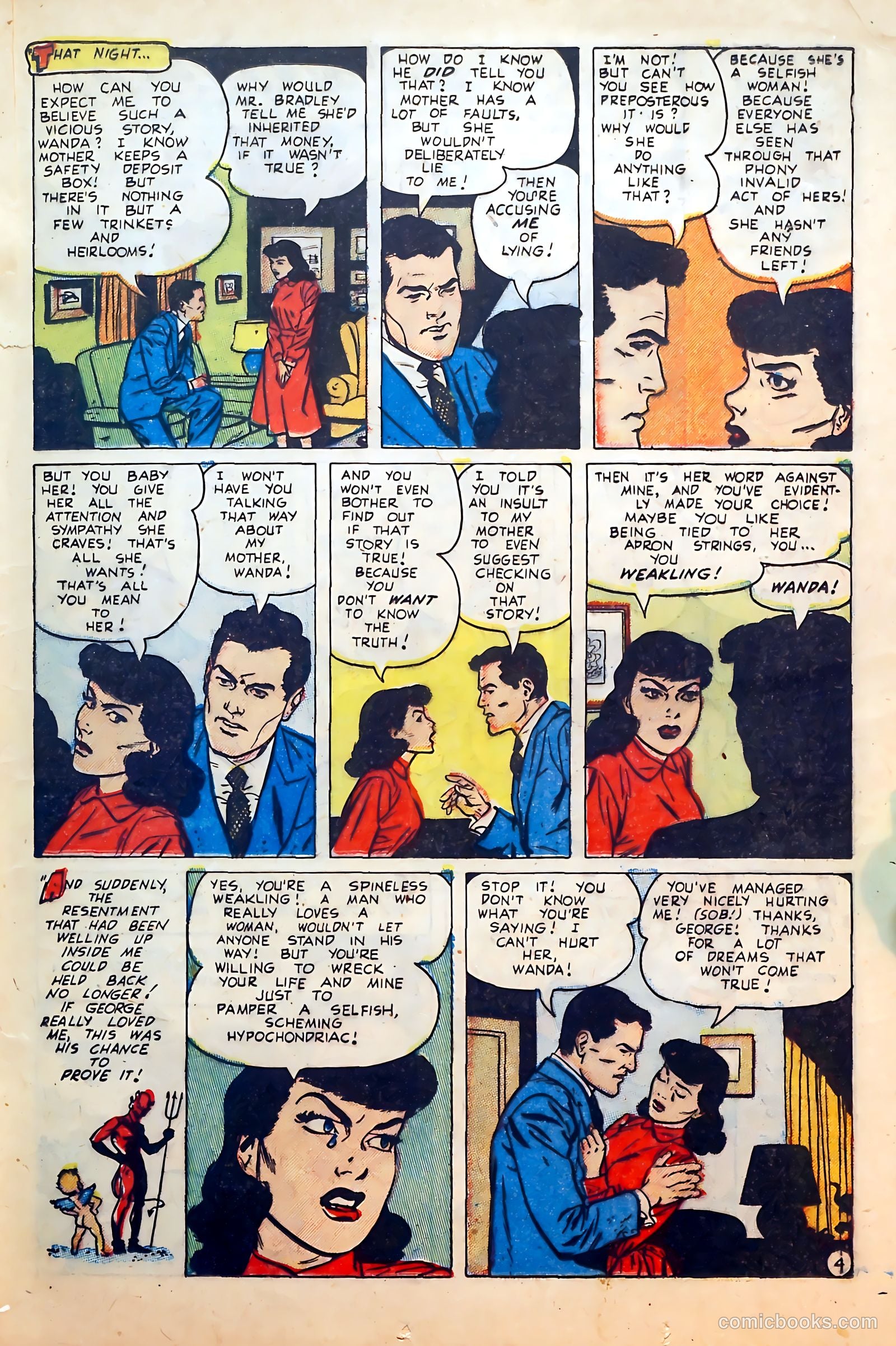 Thrilling Romances #22 (1953) — page 17 of 36