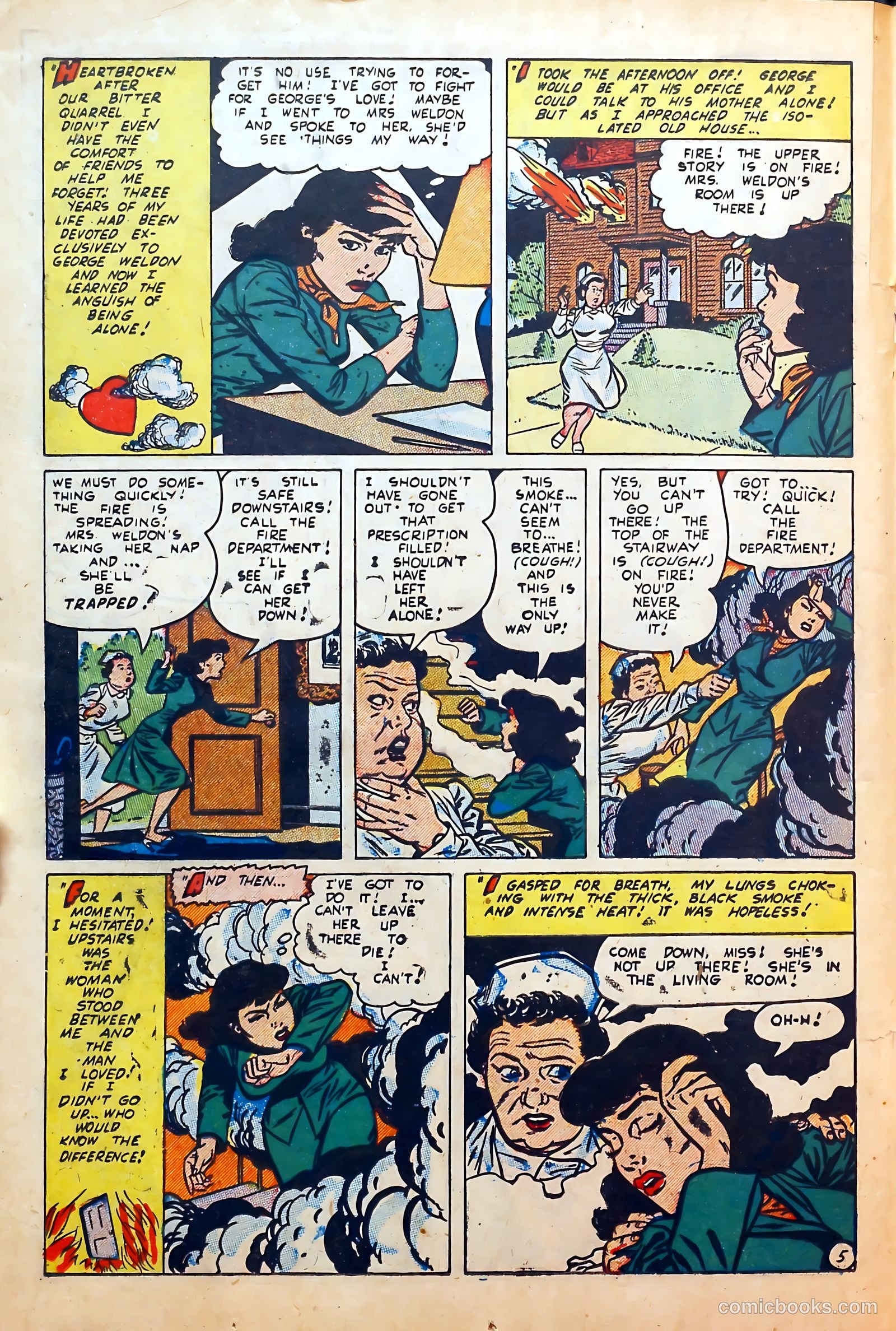 Thrilling Romances #22 (1953) — page 18 of 36