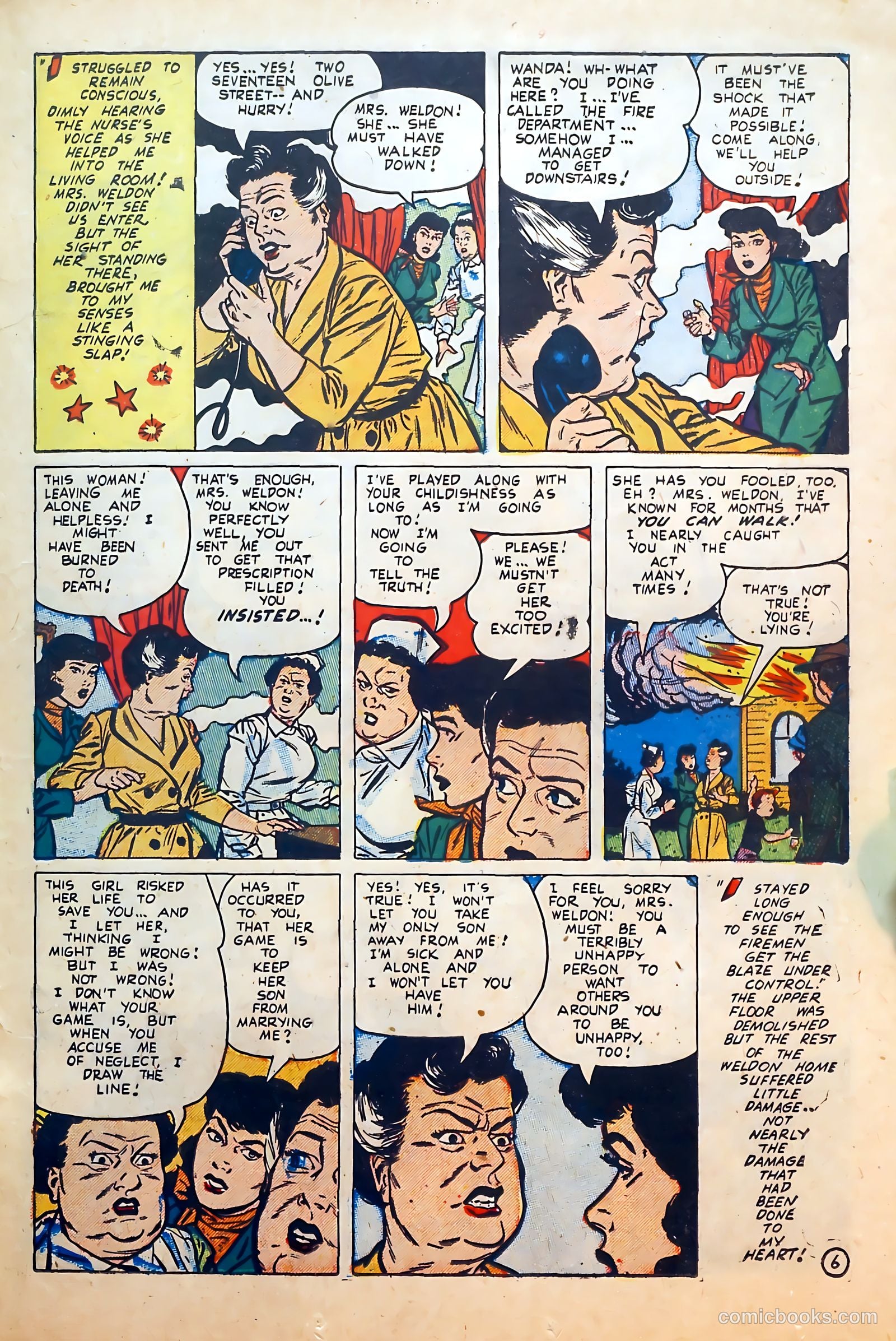 Thrilling Romances #22 (1953) — page 19 of 36