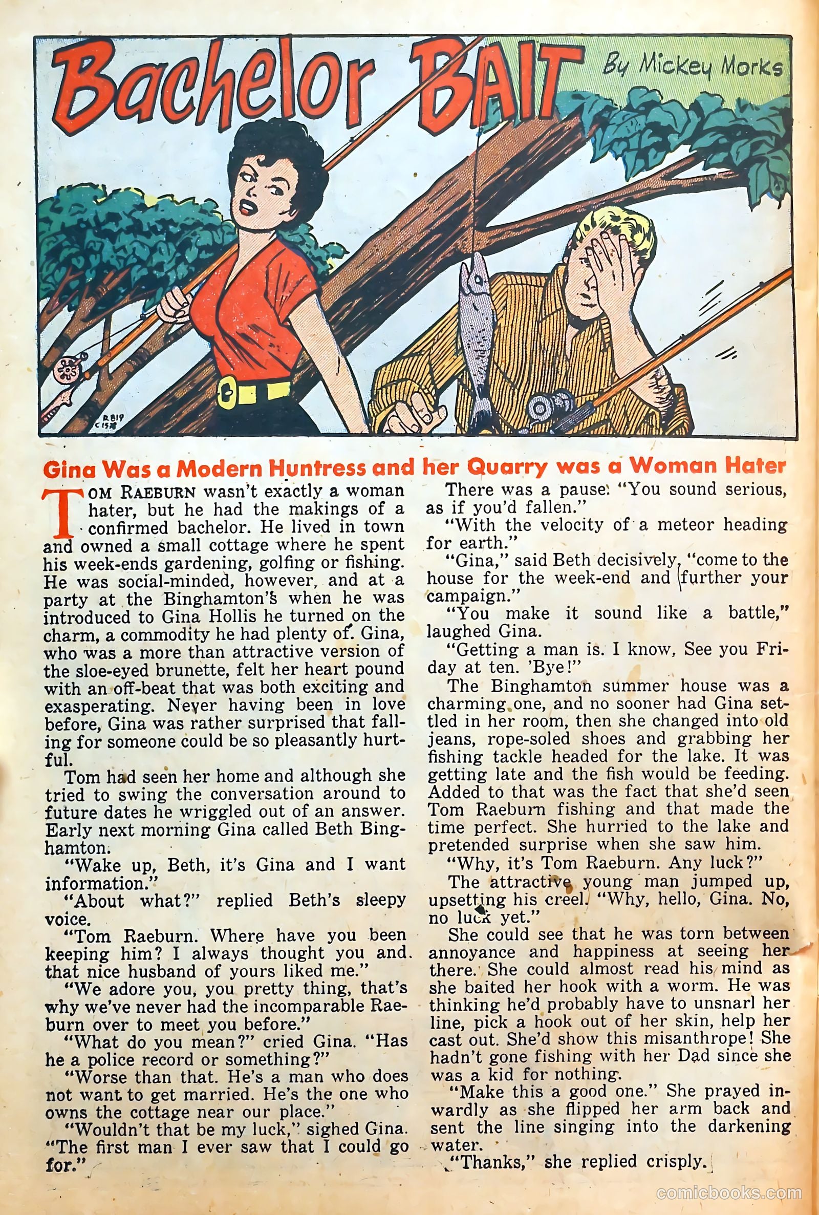 Thrilling Romances #22 (1953) — page 22 of 36