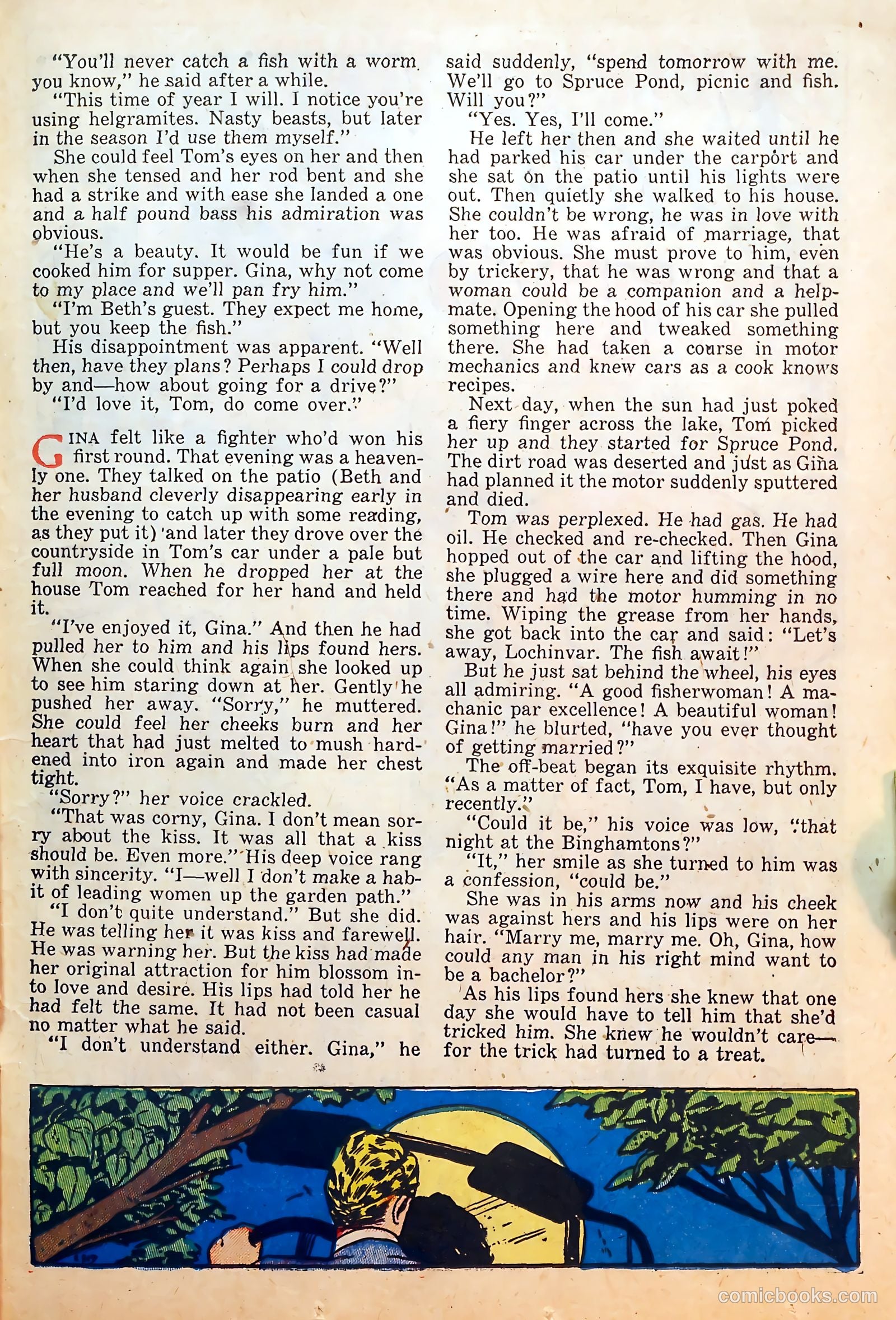 Thrilling Romances #22 (1953) — page 23 of 36