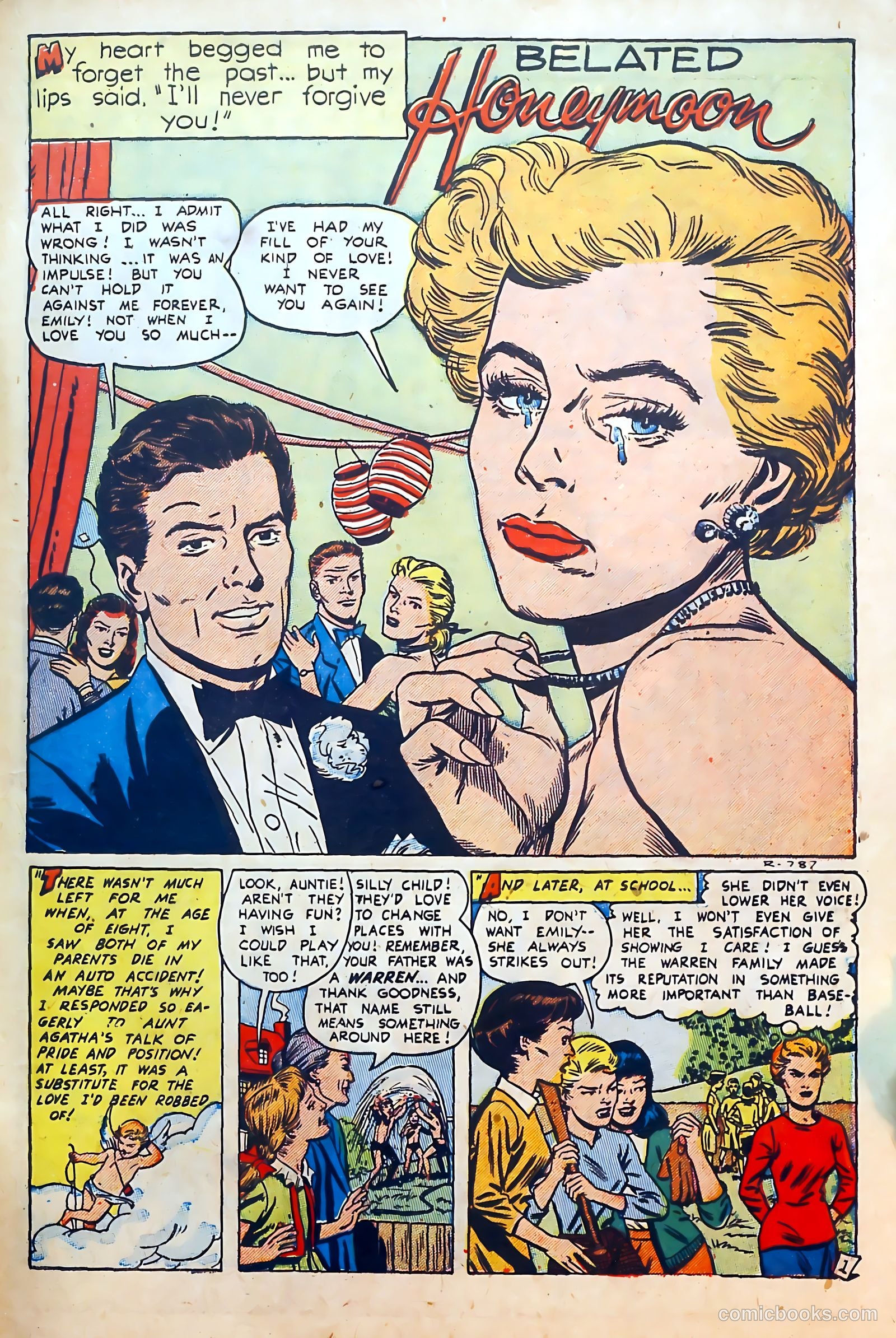 Thrilling Romances #22 (1953) — page 27 of 36