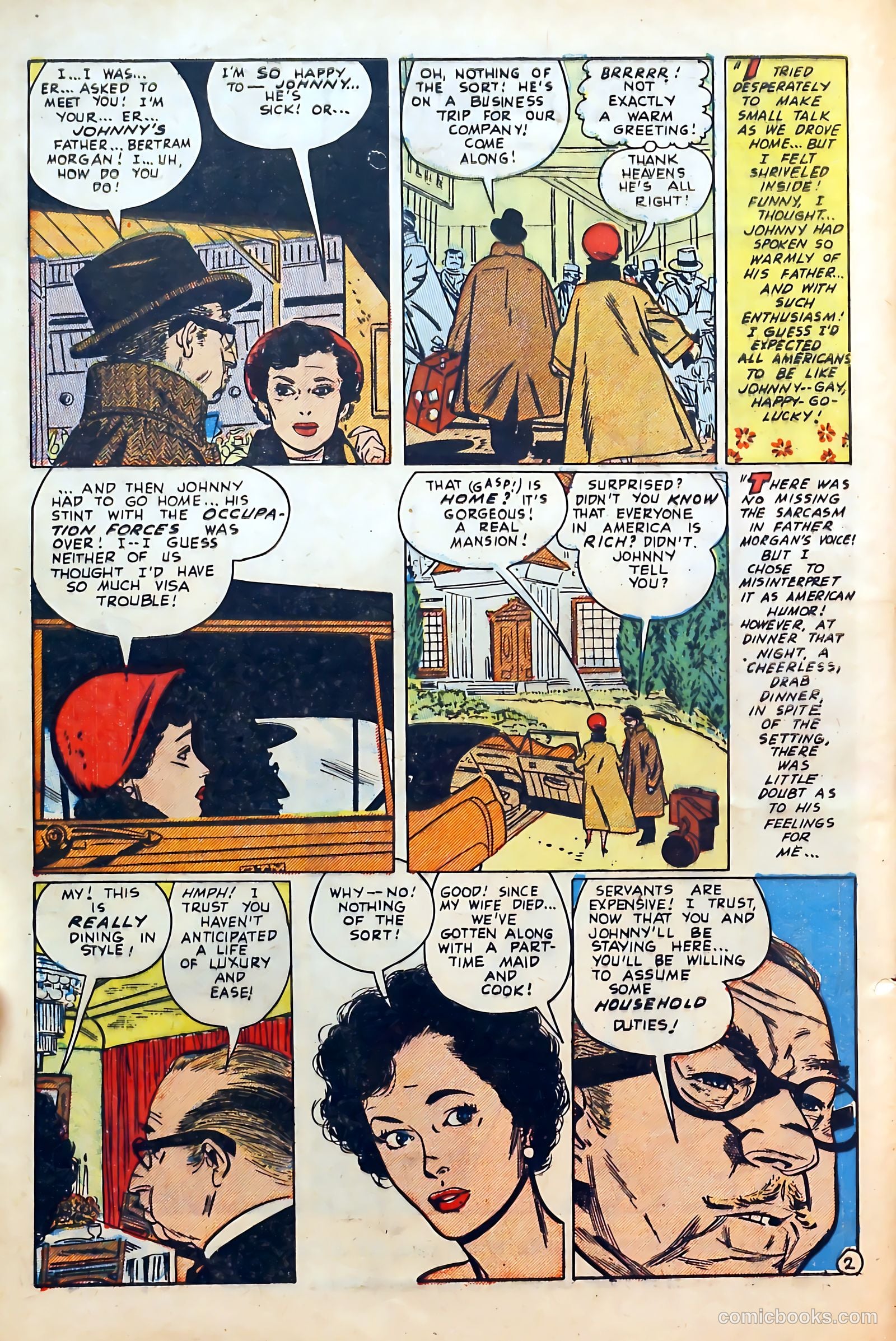 Thrilling Romances #23 (1953) — page 4 of 37