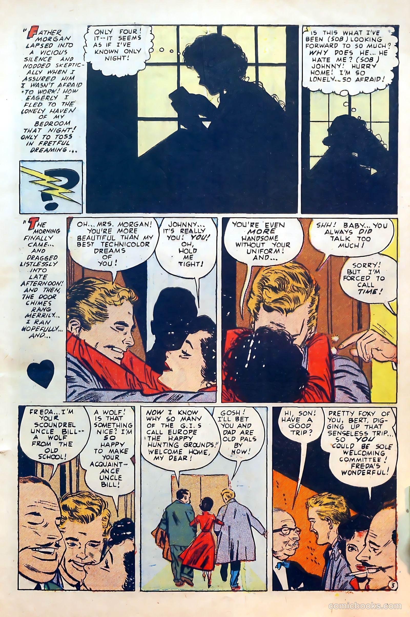 Thrilling Romances #23 (1953) — page 5 of 37
